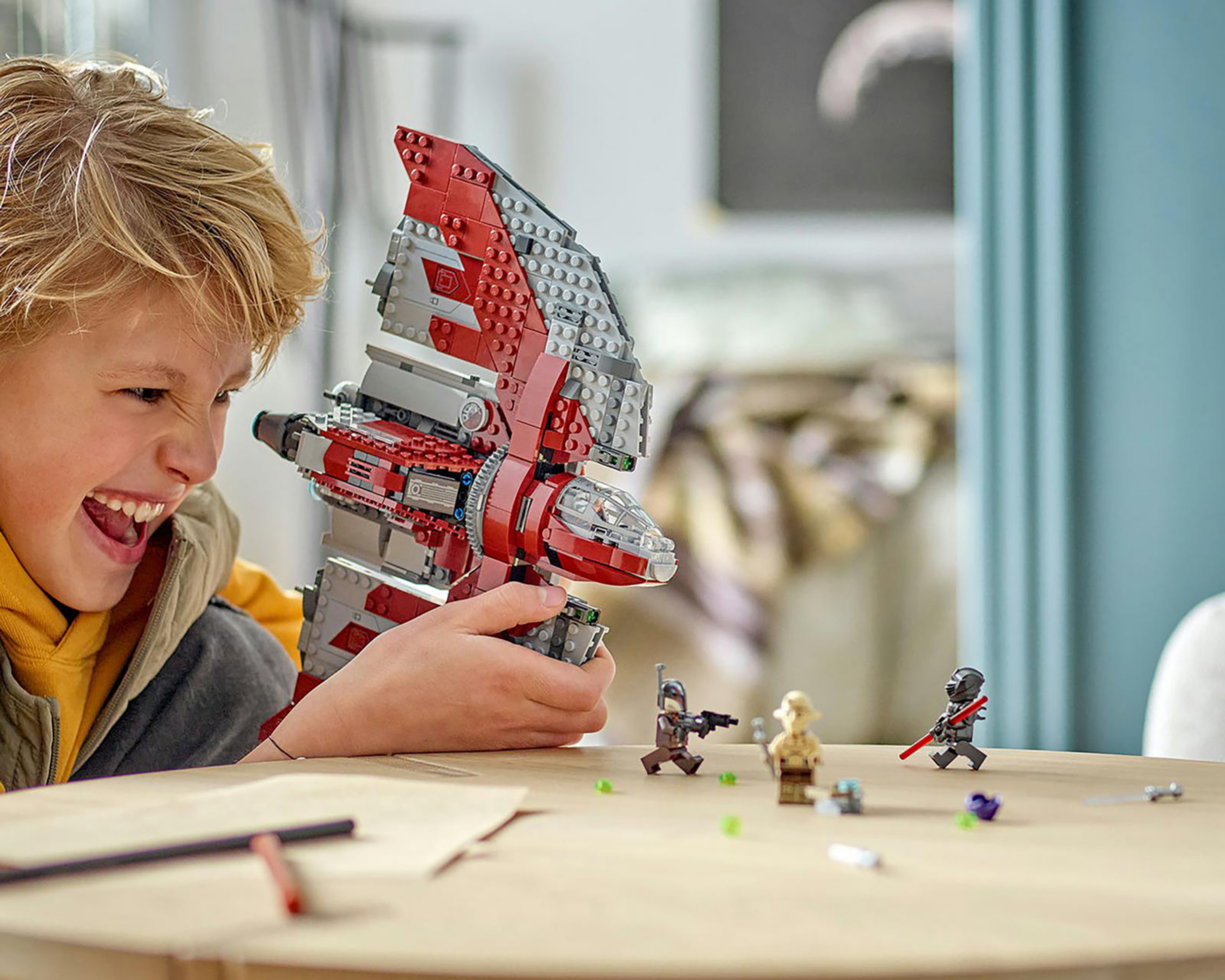 Foto 6 pulgar | LEGO Star Wars: Lanzadera Jedi T-6 de Ahsoka Tano