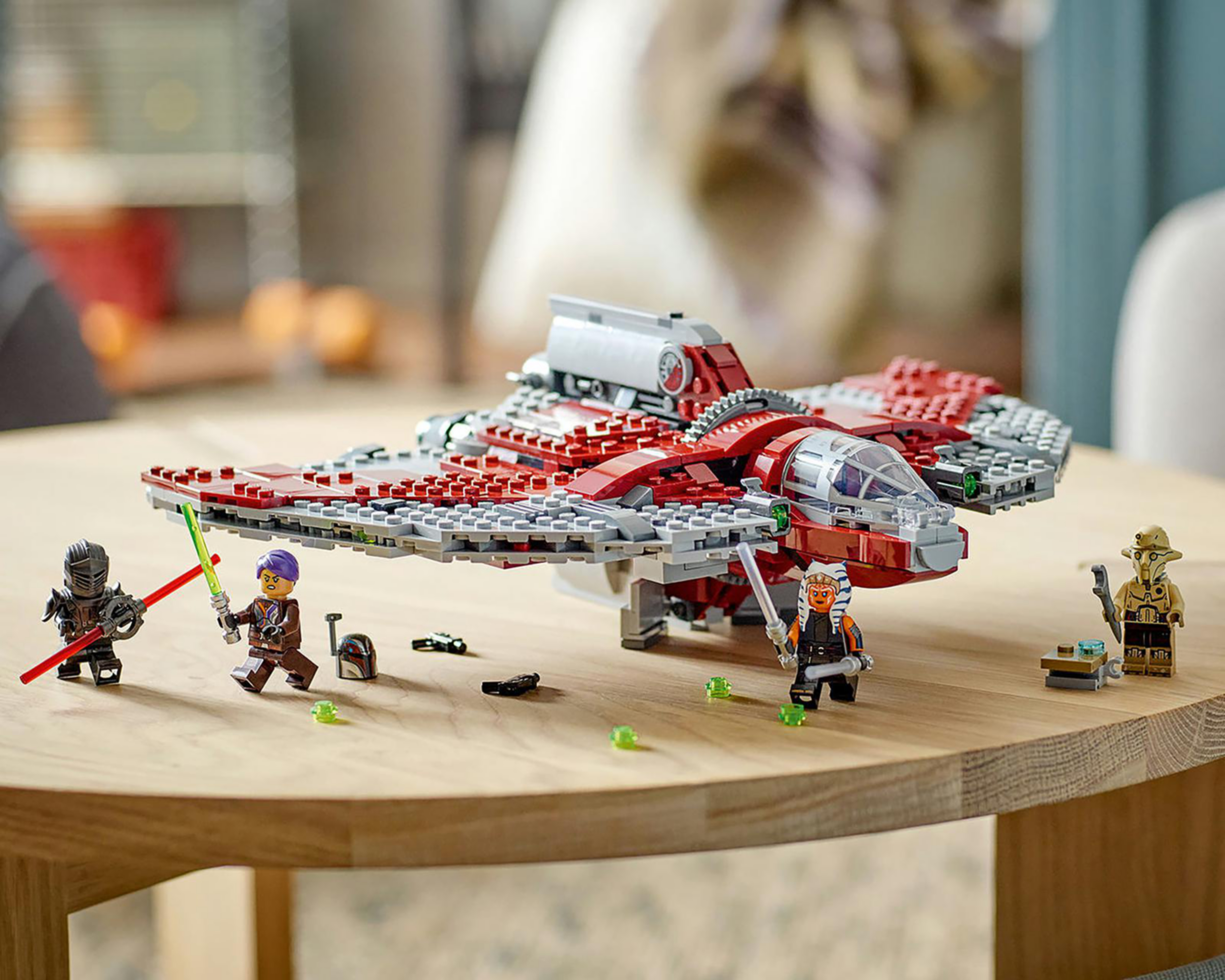 Foto 7 pulgar | LEGO Star Wars: Lanzadera Jedi T-6 de Ahsoka Tano
