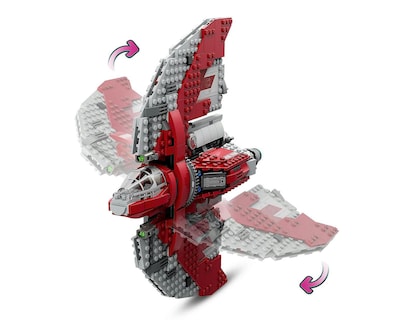 Foto 7 | LEGO Star Wars: Lanzadera Jedi T-6 de Ahsoka Tano