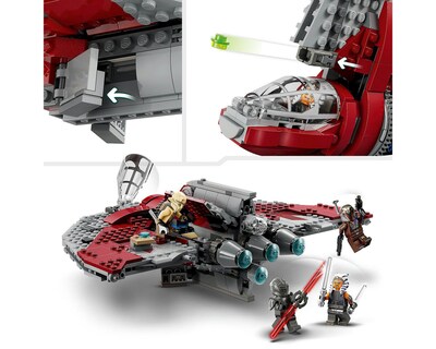 Foto 8 | LEGO Star Wars: Lanzadera Jedi T-6 de Ahsoka Tano
