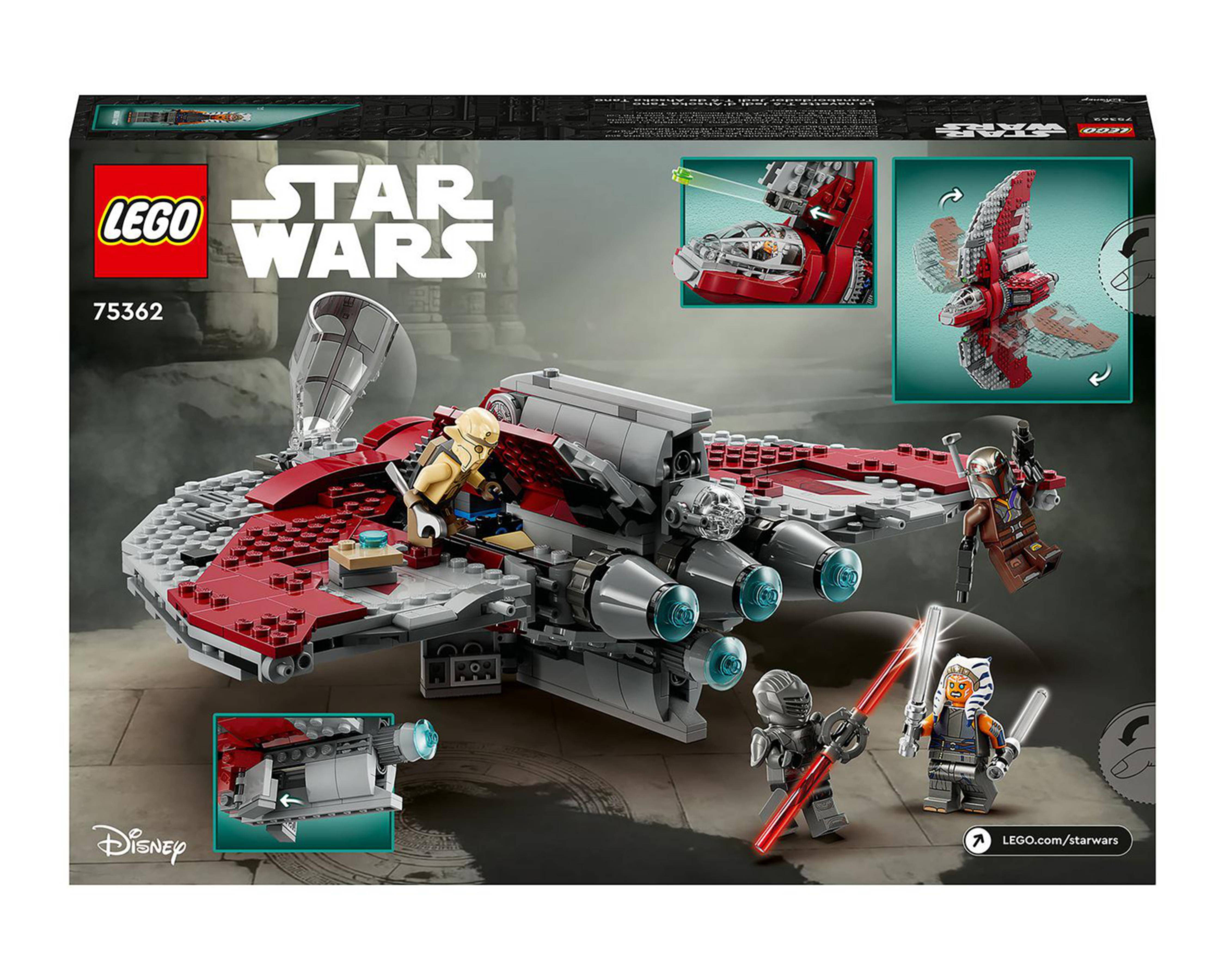 Foto 10 pulgar | LEGO Star Wars: Lanzadera Jedi T-6 de Ahsoka Tano