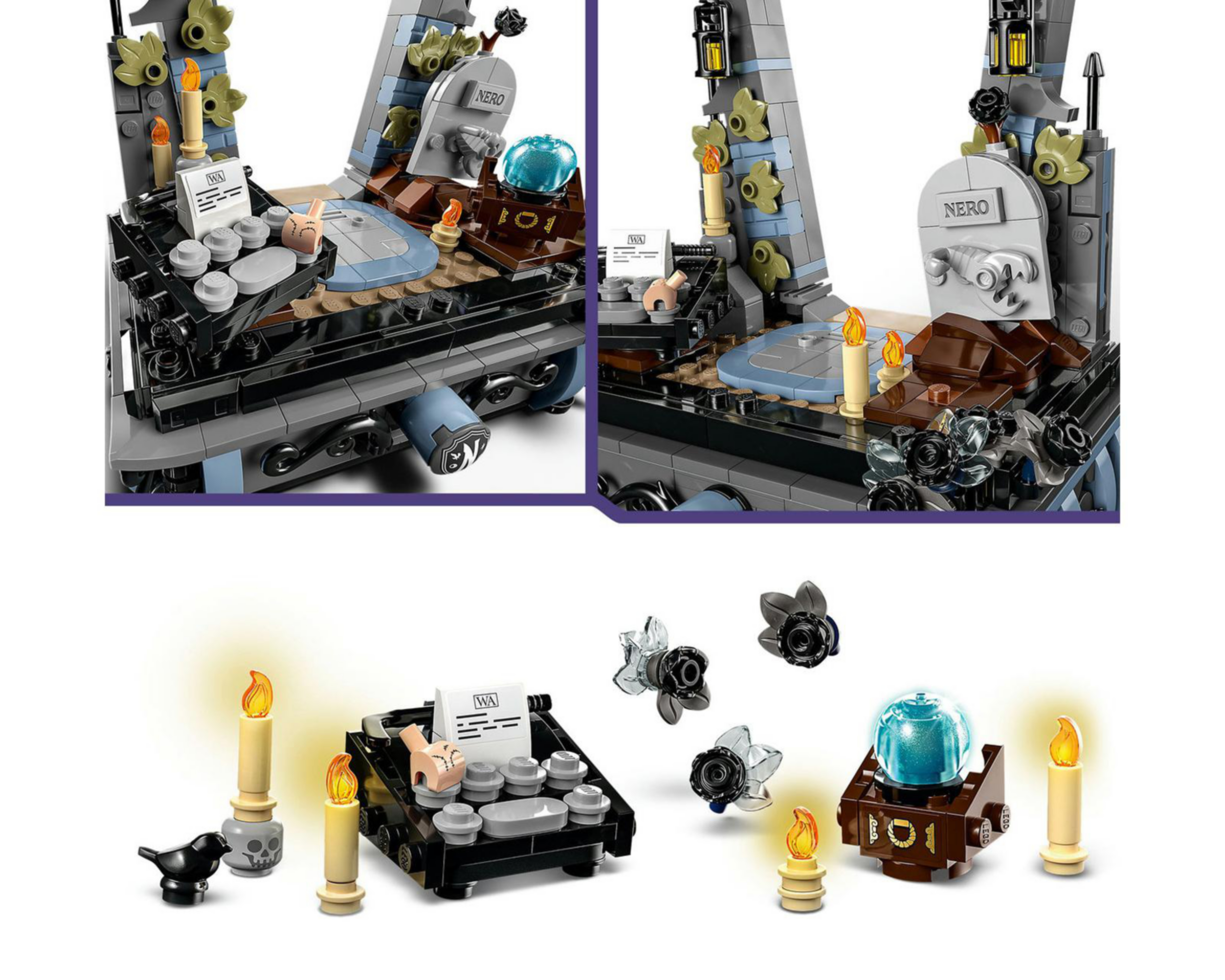 Foto 9 pulgar | LEGO Wednesday: Merlina Addams