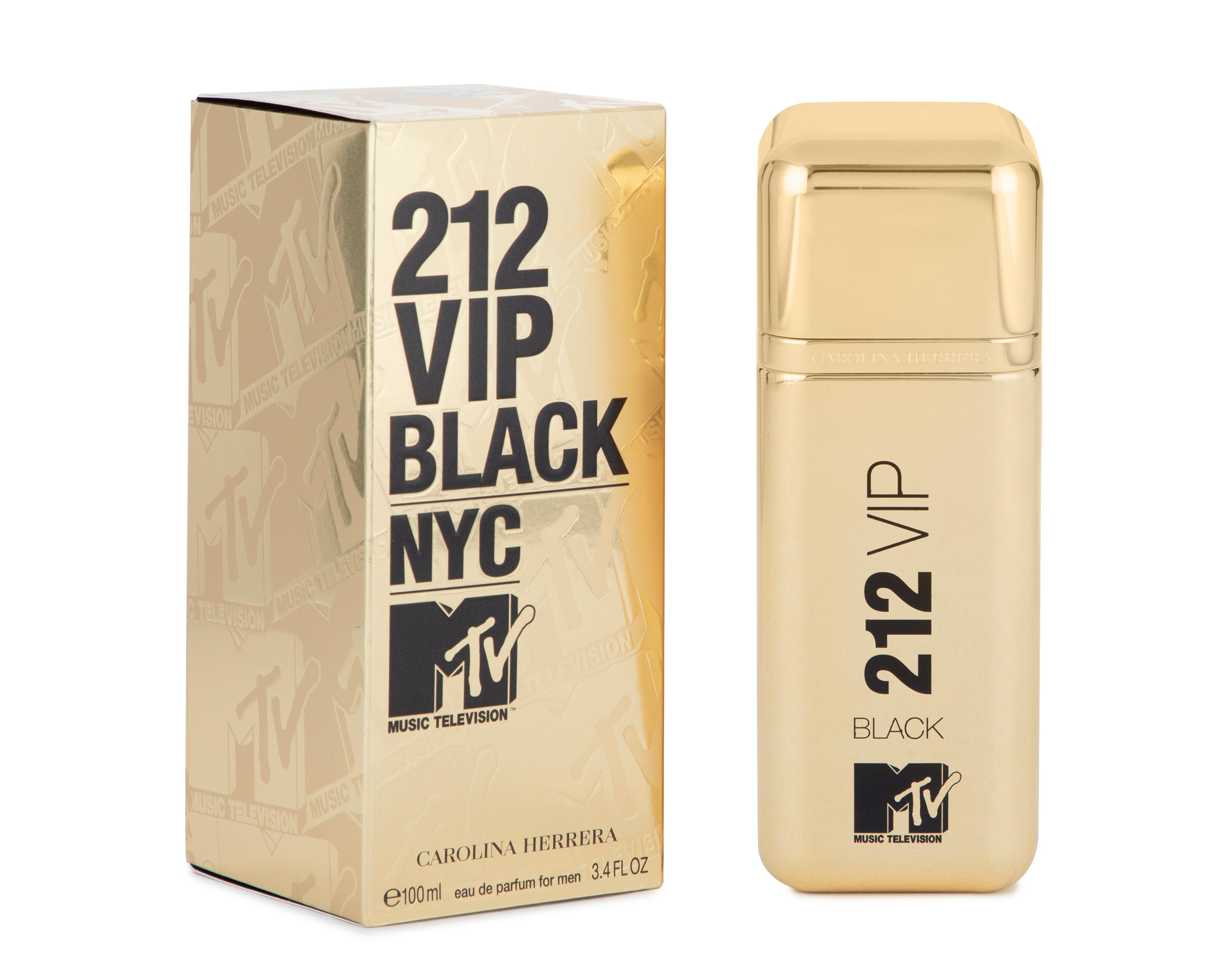Foto 2 pulgar | Perfume Carolina Herrera 212 VIP Black MTV Eau de Parfum 100 ml