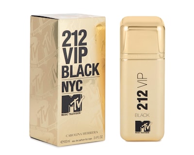 Foto 1 | Perfume Carolina Herrera 212 VIP Black MTV Eau de Parfum 100 ml
