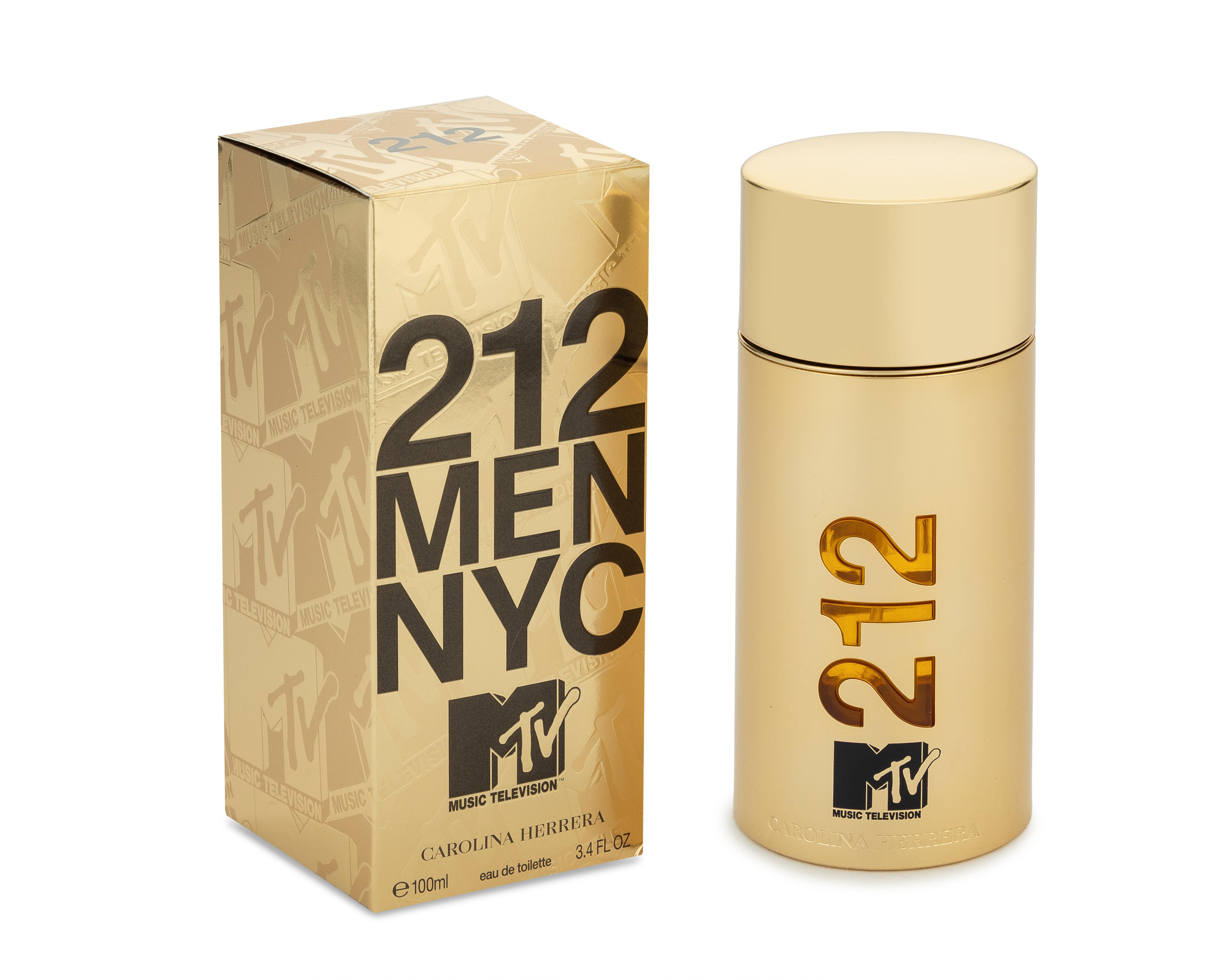 Foto 2 pulgar | Perfume Carolina Herrera 212 Men NYC MTV Eau de Toilette 100 ml