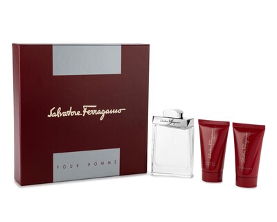 Foto 1 | Estuche para Hombre Salvatore Ferragamo Pour Homme 3 Piezas