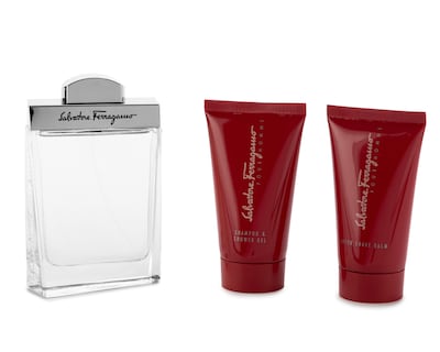 Foto 3 | Estuche para Hombre Salvatore Ferragamo Pour Homme 3 Piezas