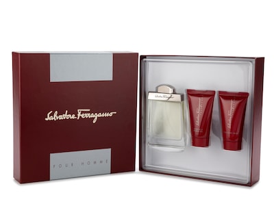 Foto 4 | Estuche para Hombre Salvatore Ferragamo Pour Homme 3 Piezas