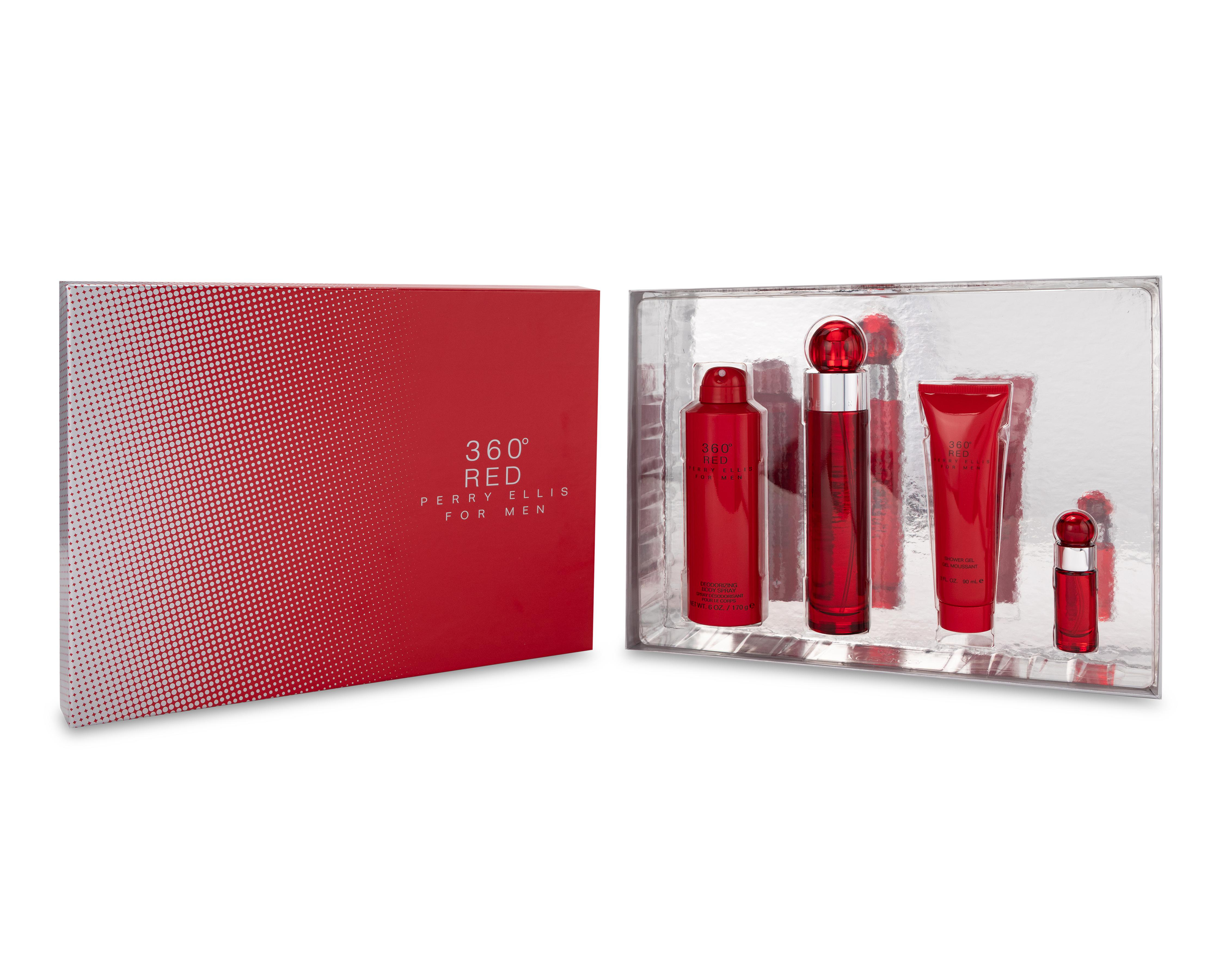 Foto 5 pulgar | Estuche para Hombre Perry Ellis 360° Red 4 Piezas