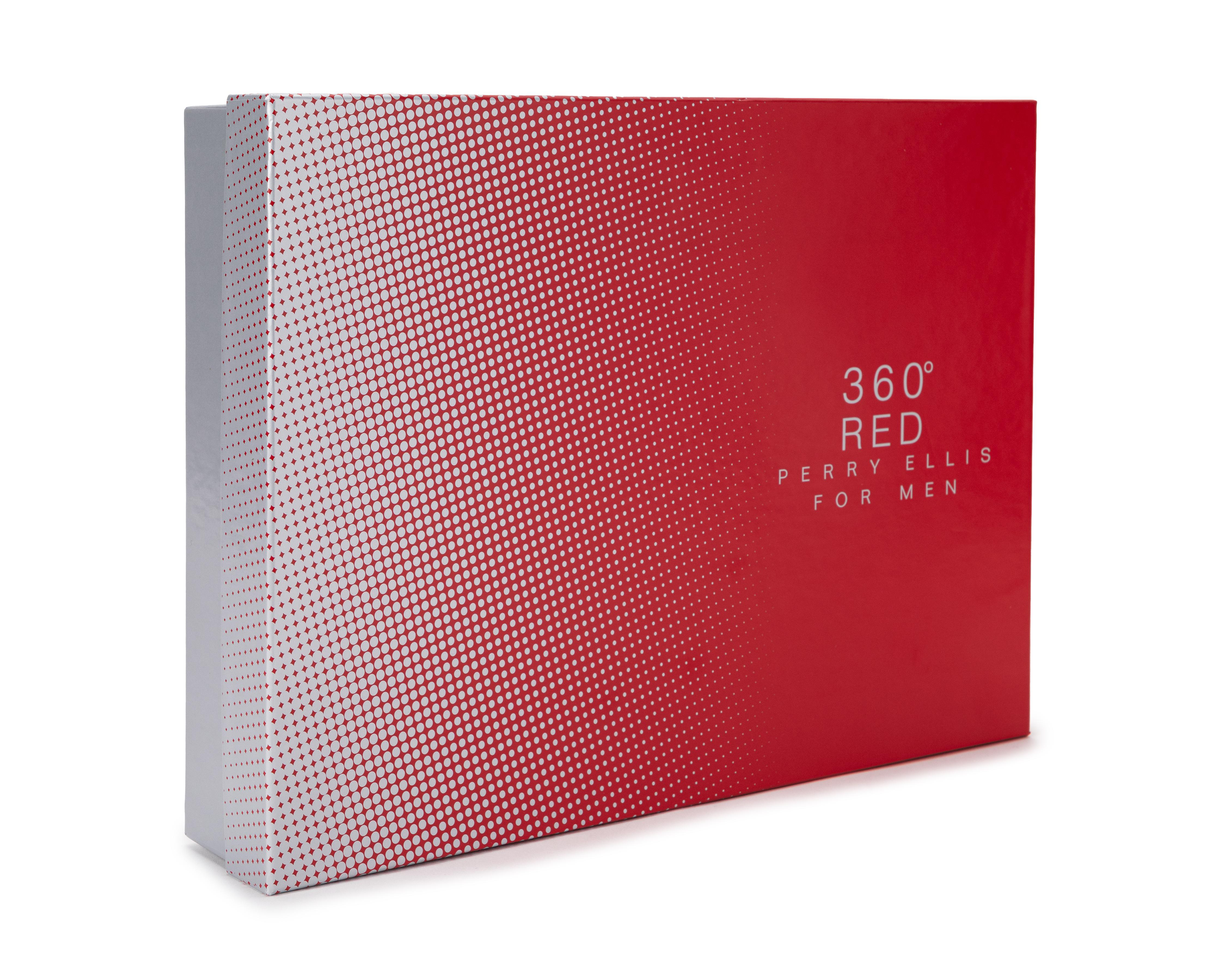 Foto 6 pulgar | Estuche para Hombre Perry Ellis 360° Red 4 Piezas