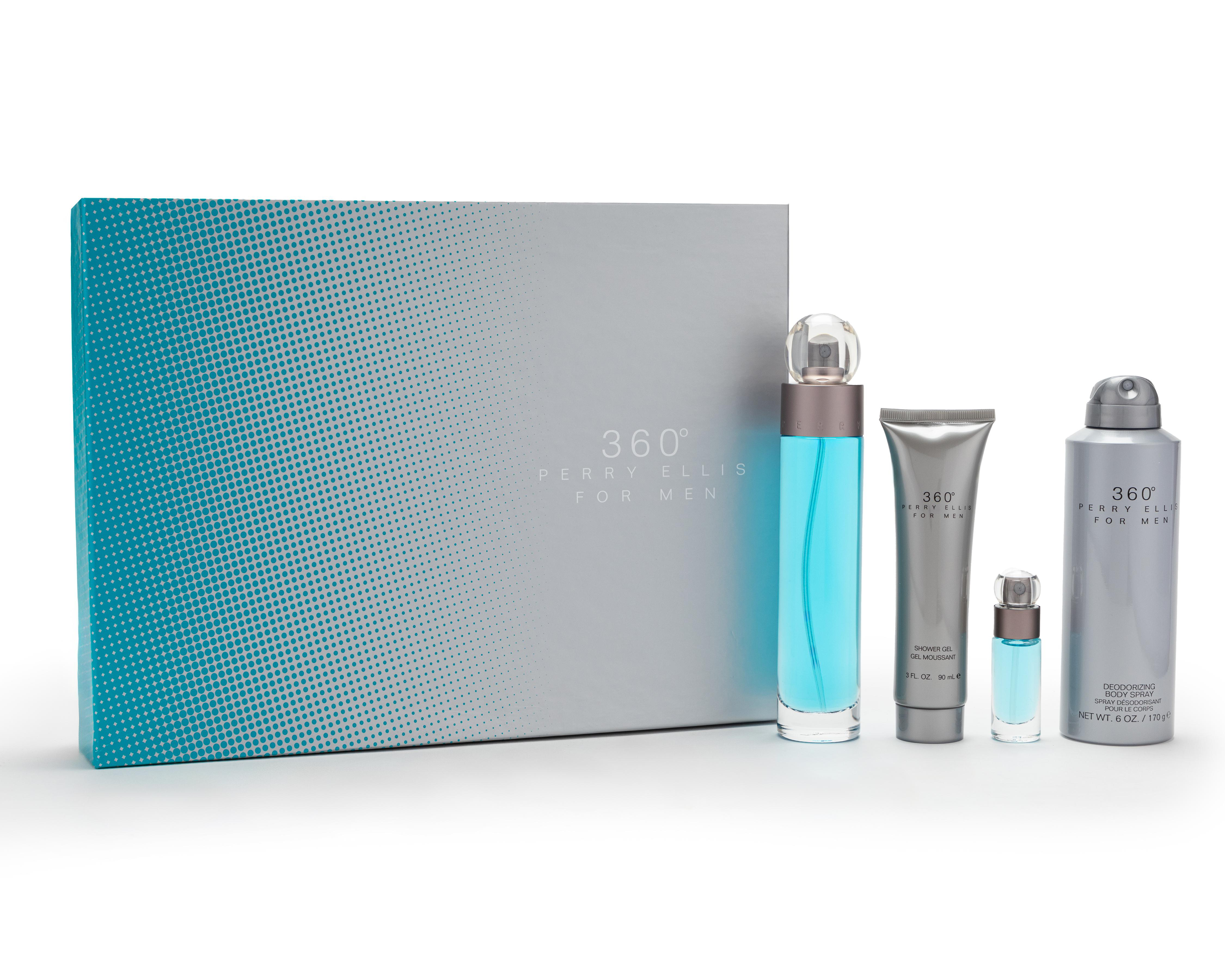 Foto 2 pulgar | Estuche para Hombre Perry Ellis 360° for Men 4 Piezas