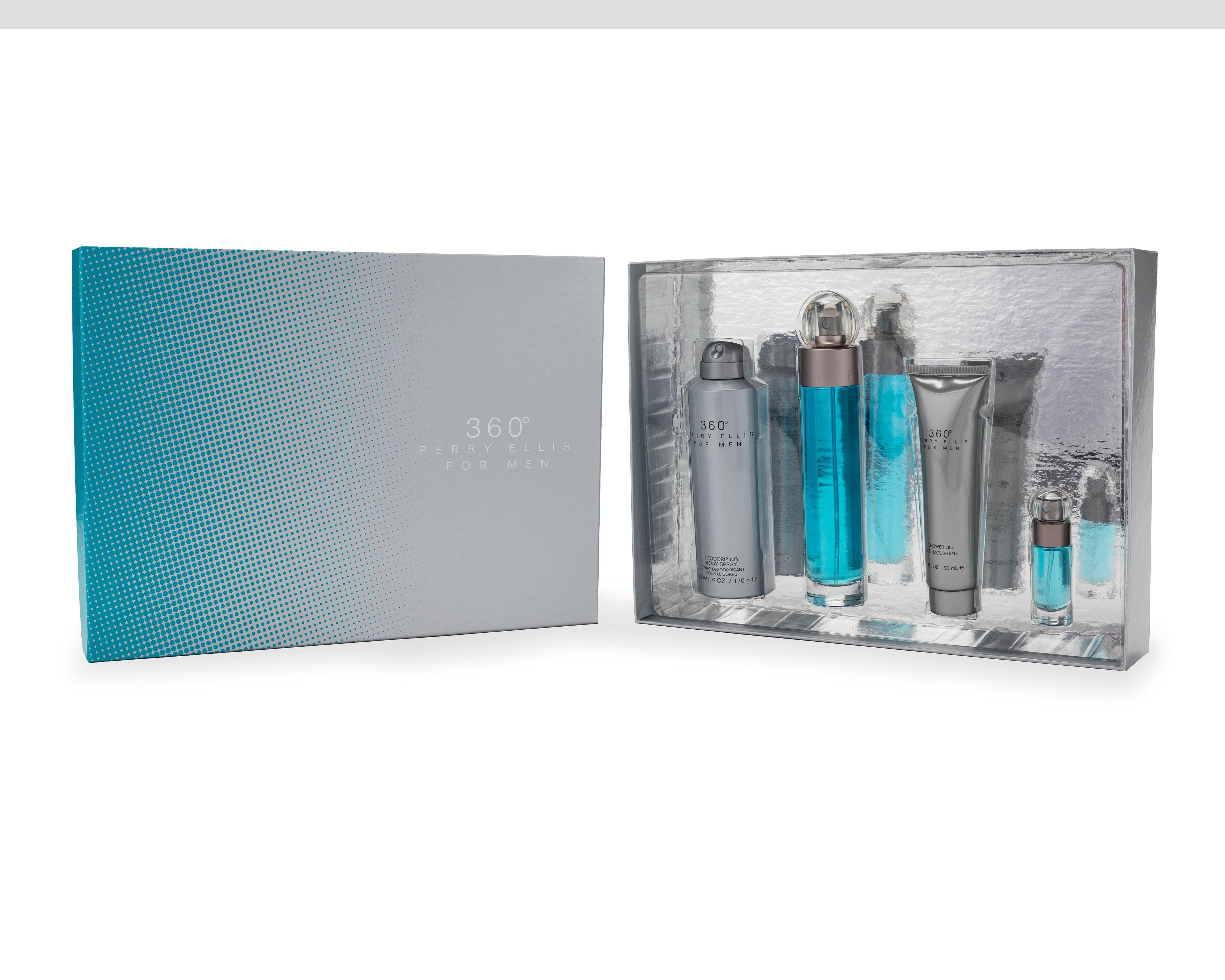 Foto 5 pulgar | Estuche para Hombre Perry Ellis 360° for Men 4 Piezas
