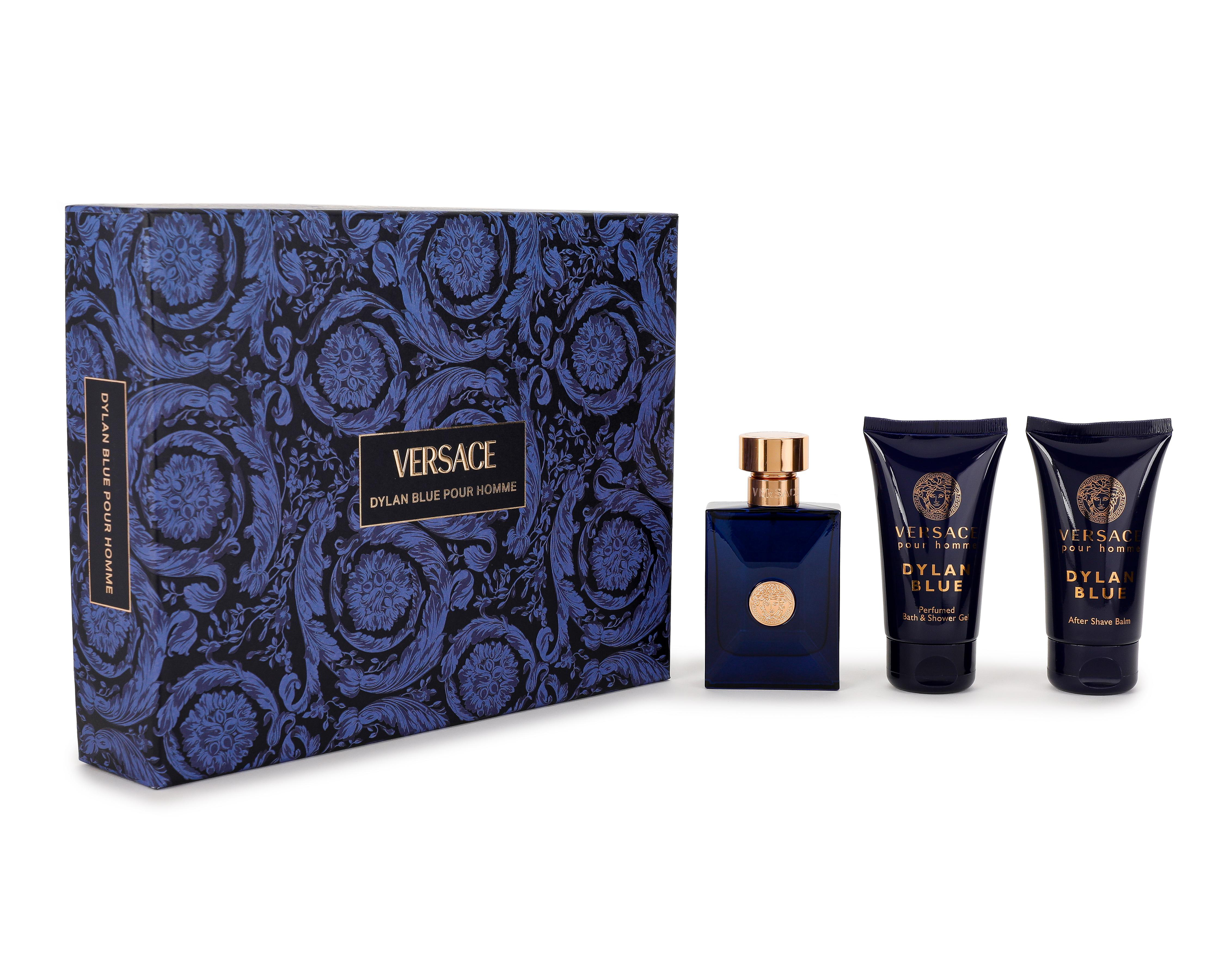Foto 2 pulgar | Estuche para Hombre Versace Dylan Blue Pour Homme 3 Piezas