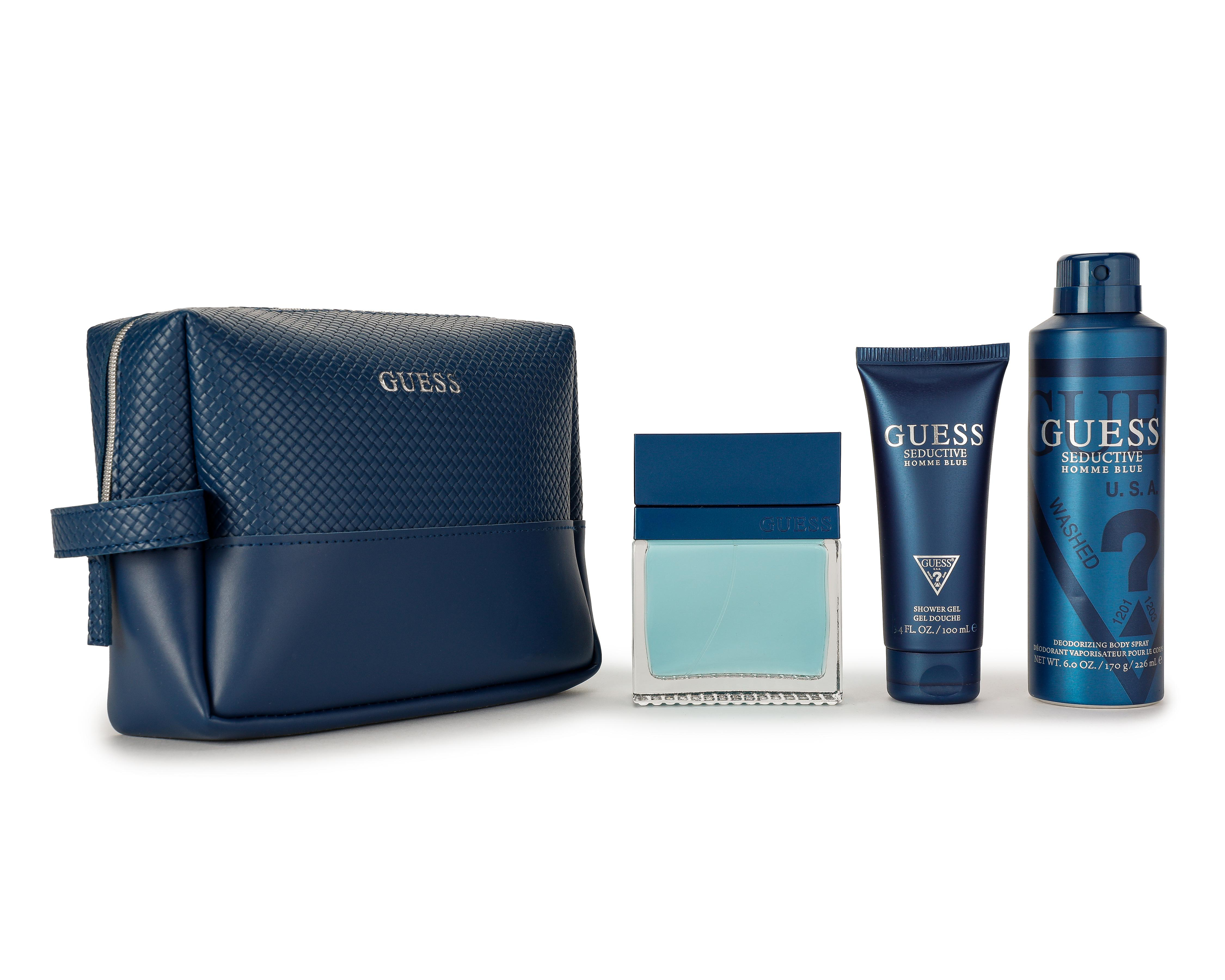 Foto 5 pulgar | Estuche para Hombre Guess Seductive Homme Blue 4 Piezas