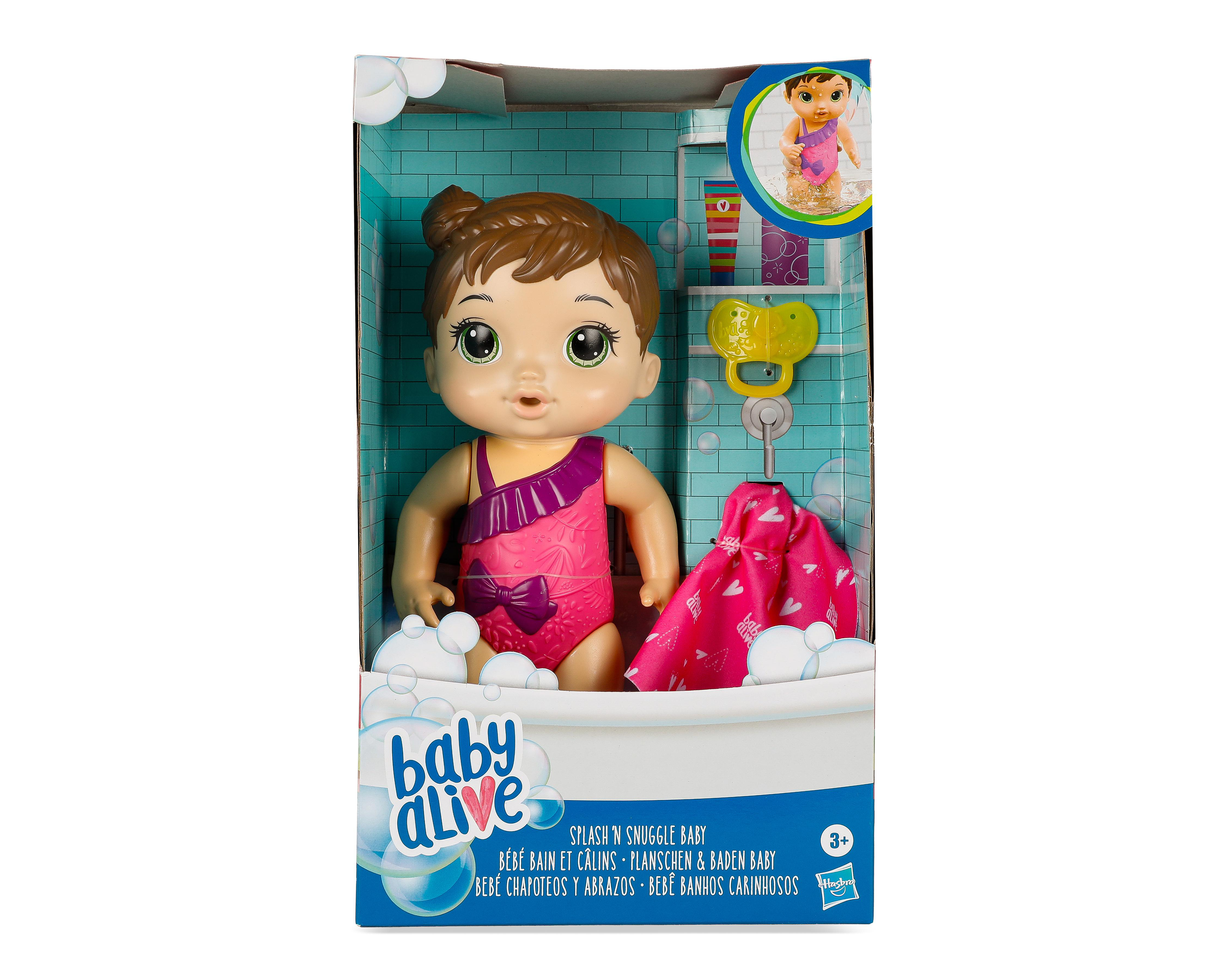 Foto 1 | Muñeca Baby Alive Chapoteos y Abrazos