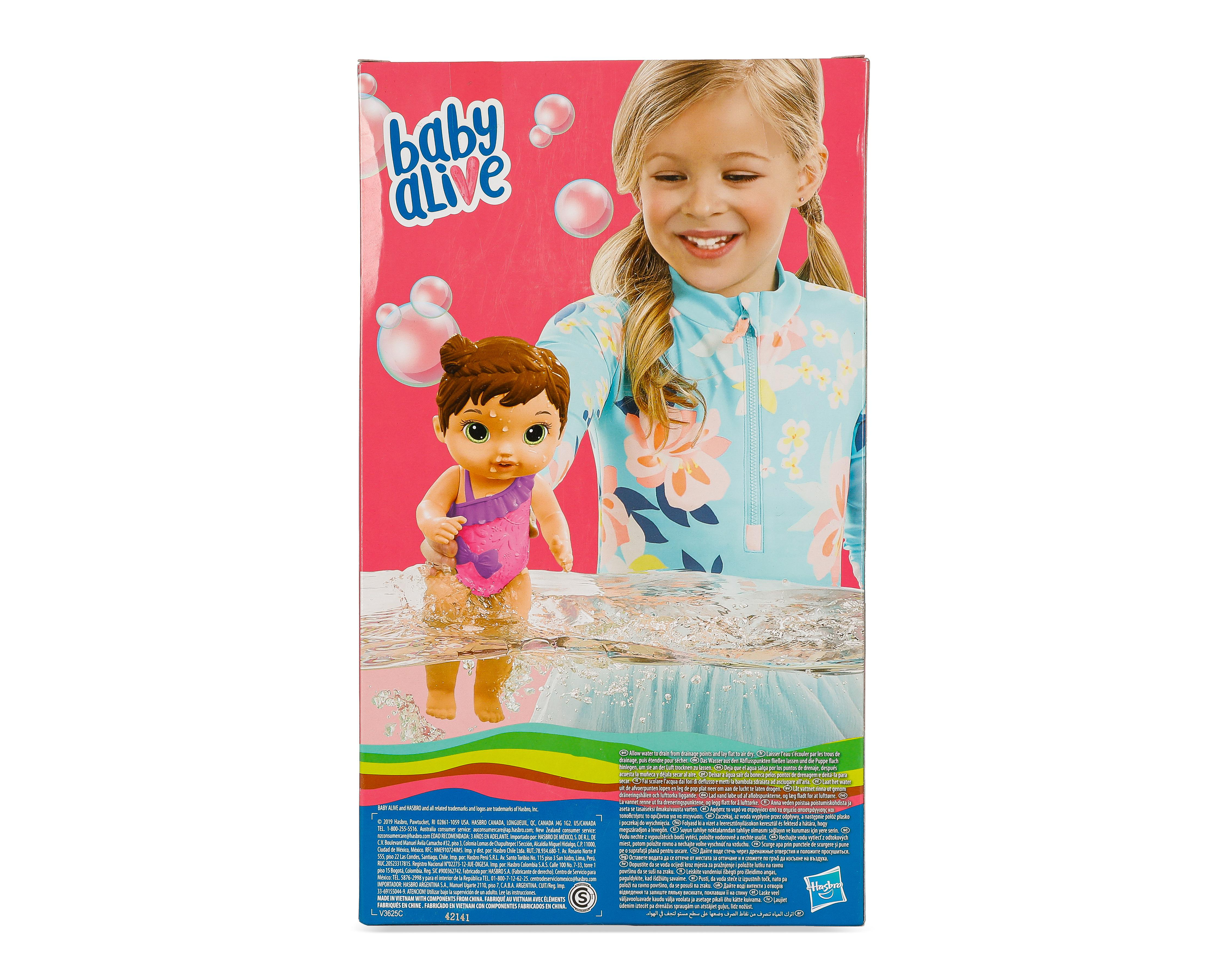 Foto 2 | Muñeca Baby Alive Chapoteos y Abrazos