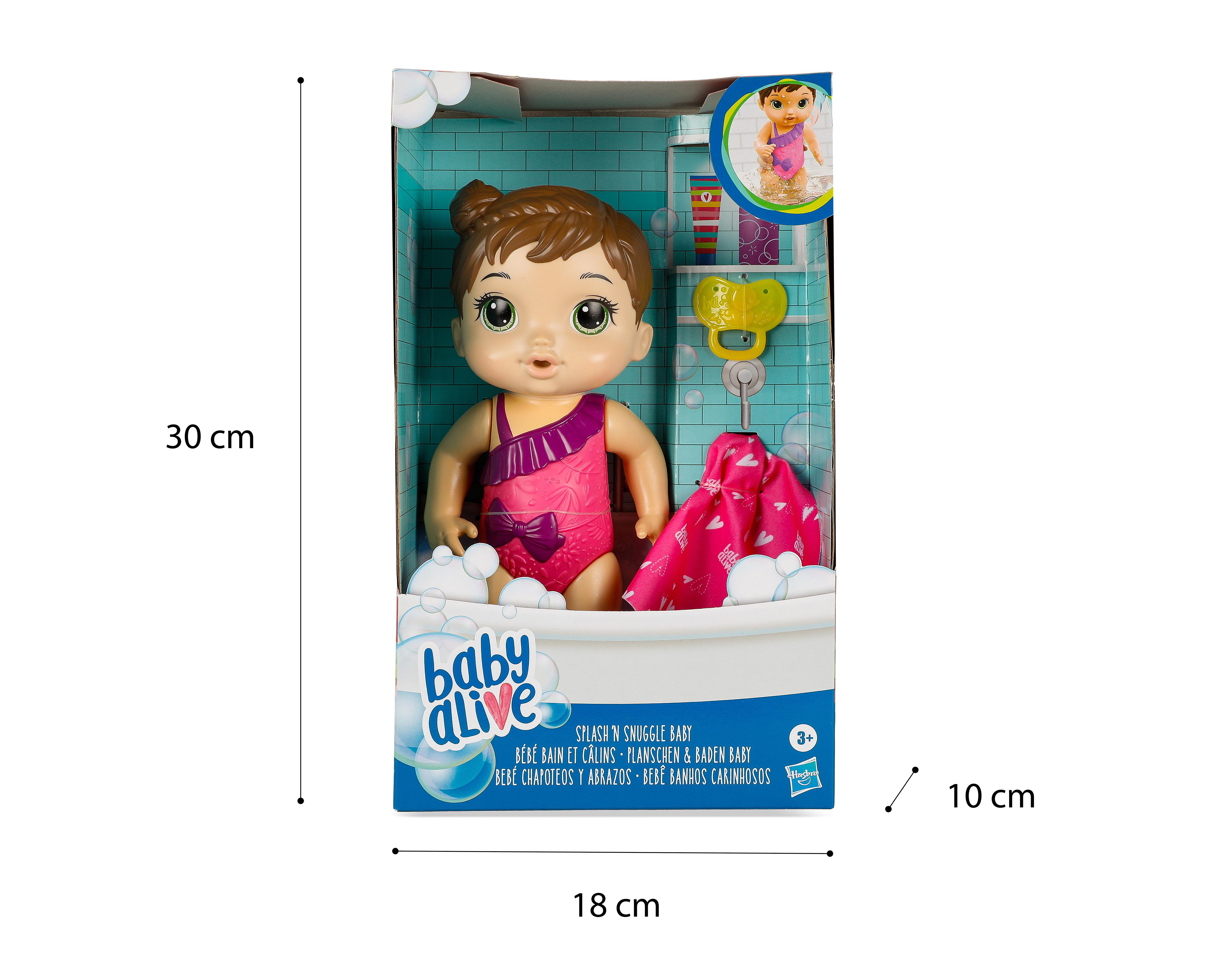 Foto 3 | Muñeca Baby Alive Chapoteos y Abrazos