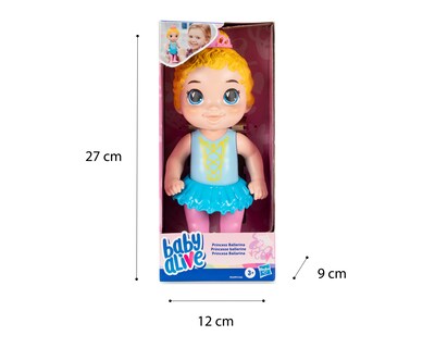 Foto 3 | Muñeca Baby Alive Princesa Bailarina