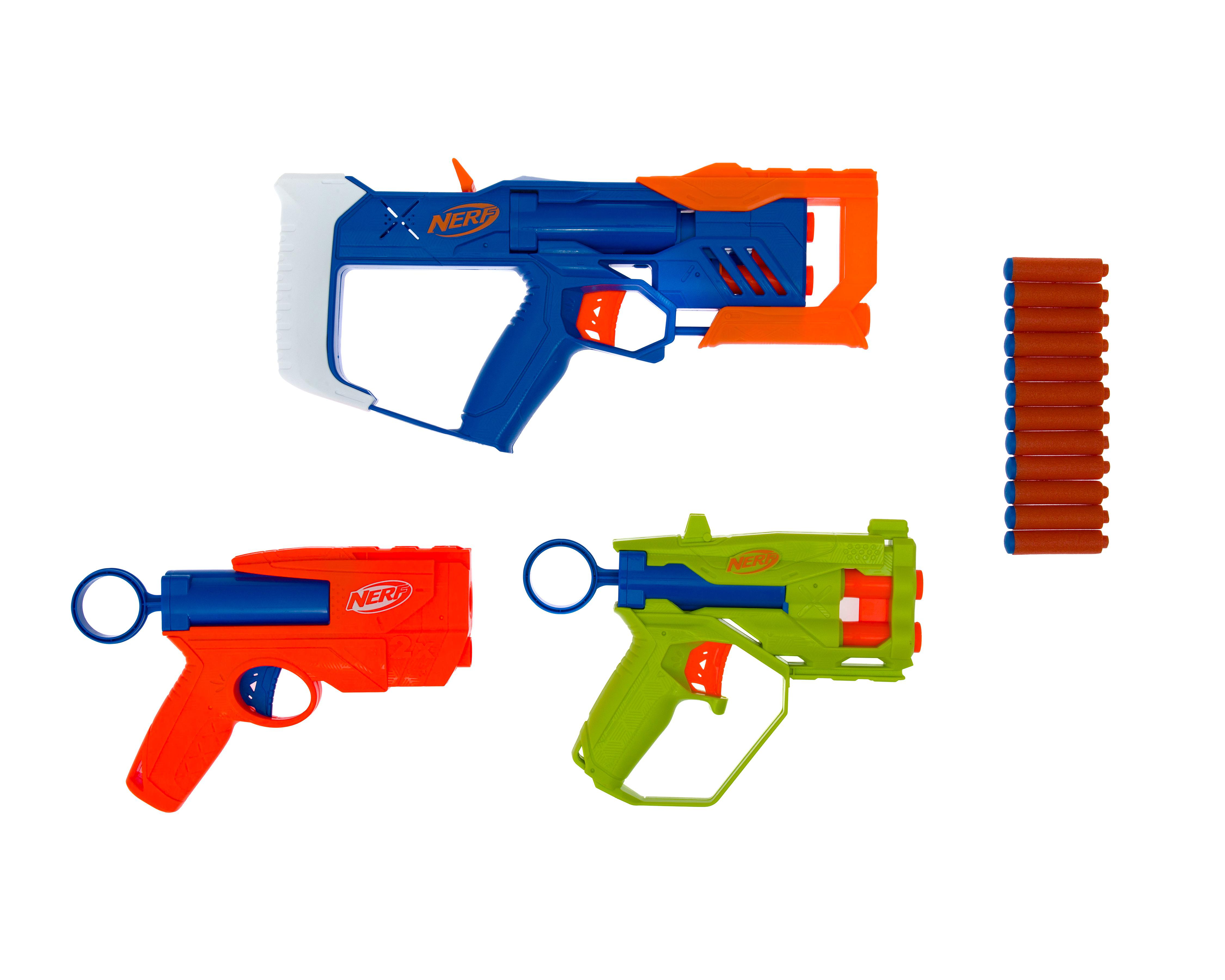Lanzadardos Nerf N Series Triple Action Pack 3 Piezas