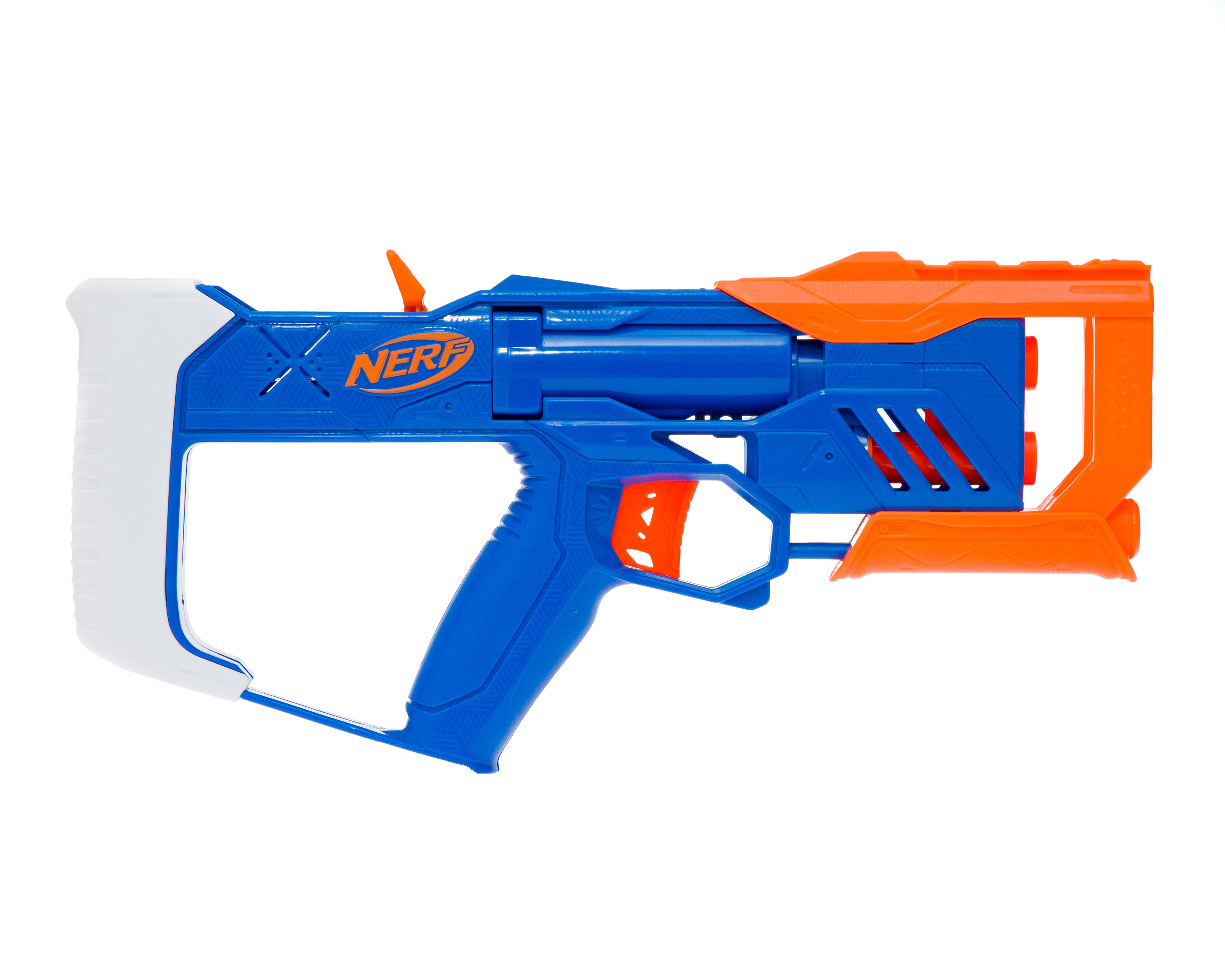 Foto 4 pulgar | Lanzadardos Nerf N Series Triple Action Pack 3 Piezas