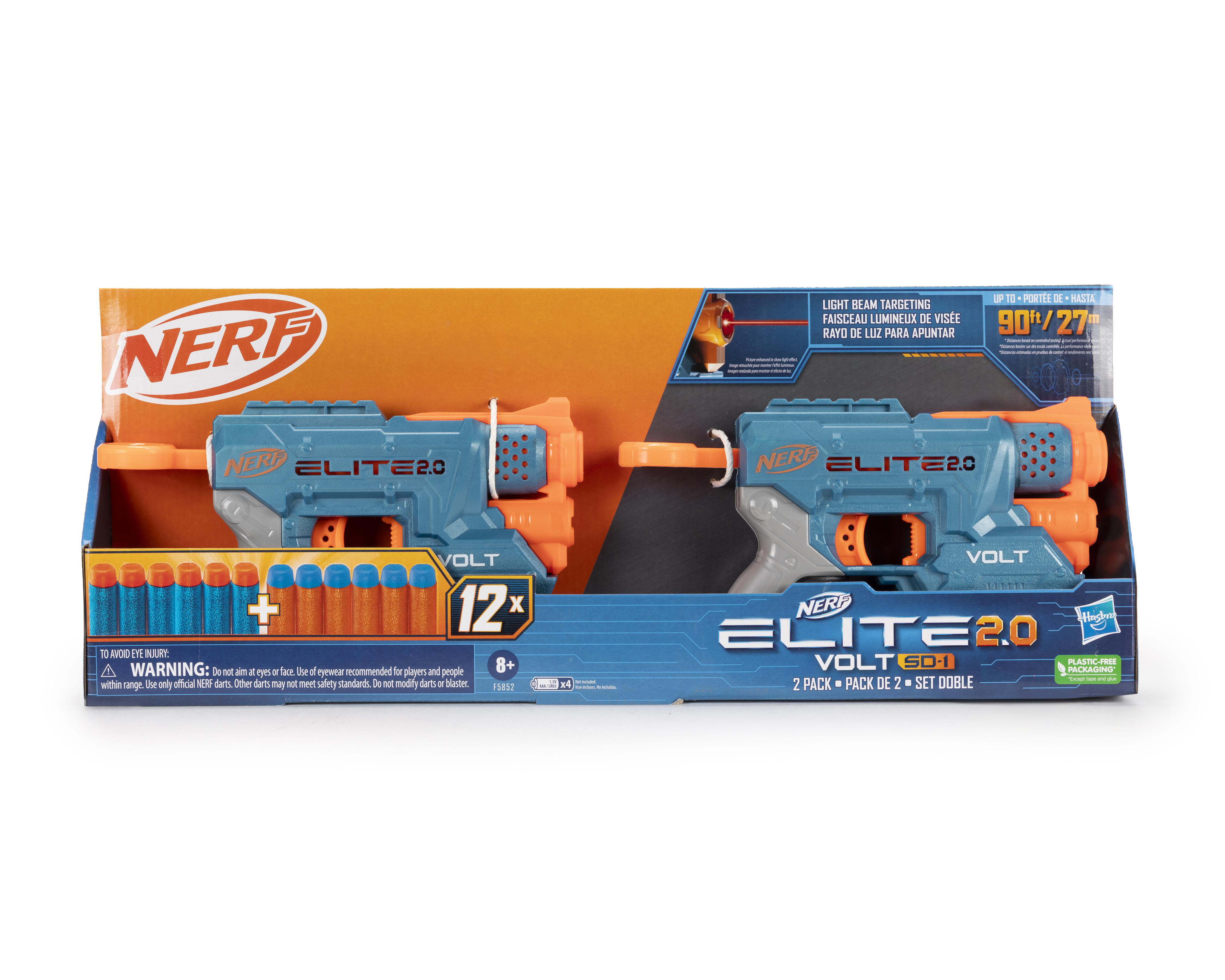 Lanzadardos Nerf Elite 2.0 Volt 2 Piezas