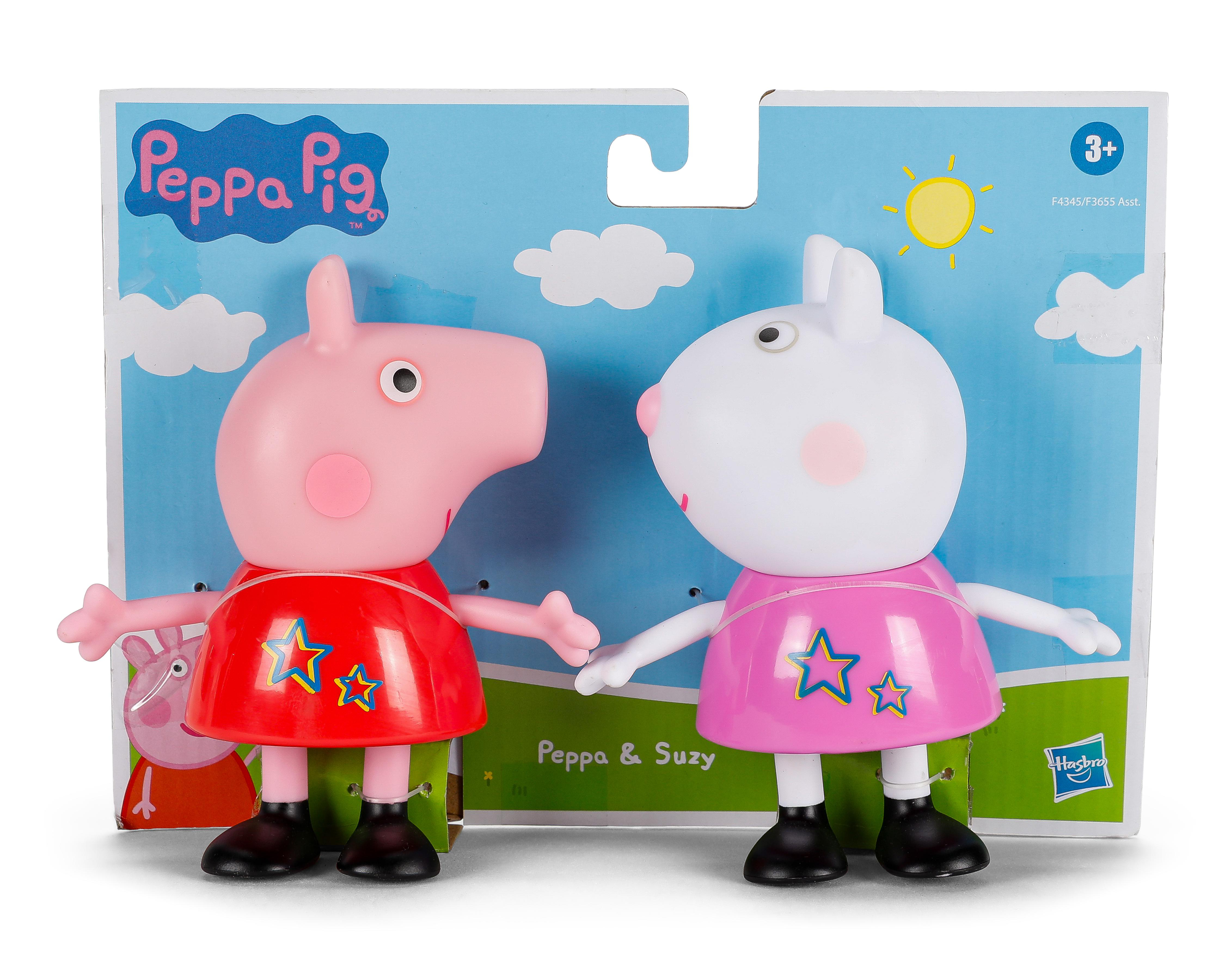 Peppa y Suzy Hasbro Peppa Pig 2 Piezas