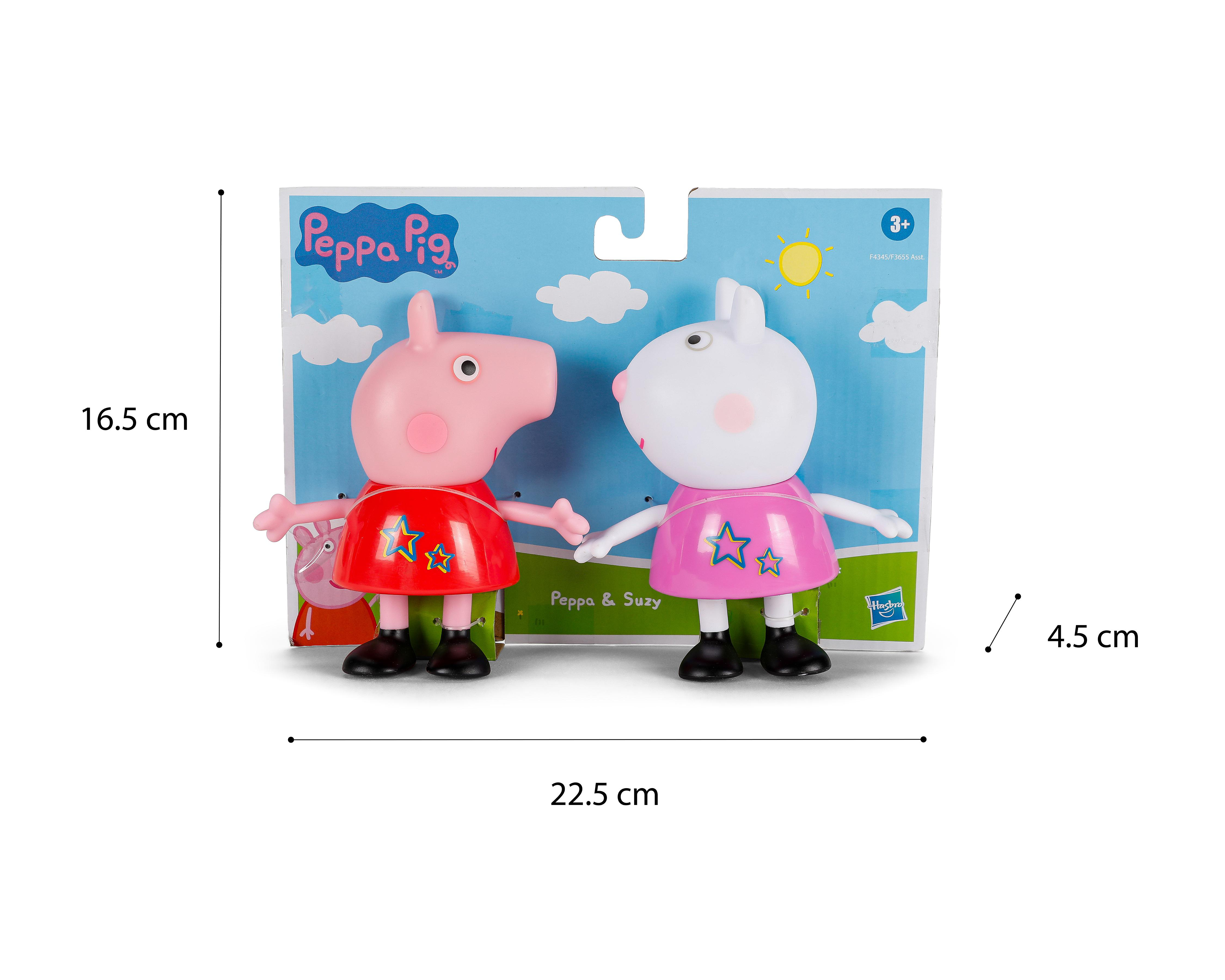 Foto 4 pulgar | Peppa y Suzy Hasbro Peppa Pig 2 Piezas