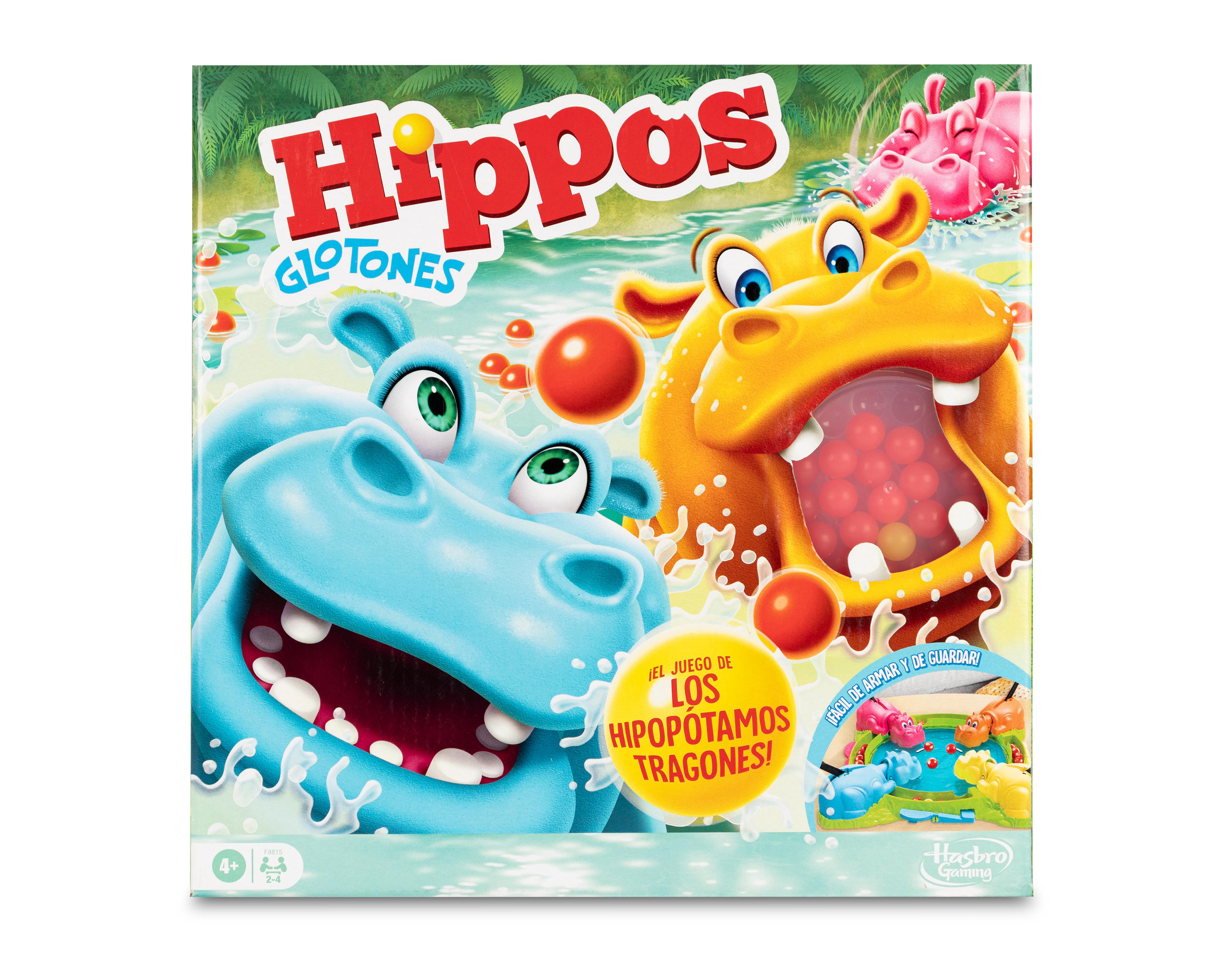 Foto 2 pulgar | Juego de Mesa Hippos Glotones Hasbro