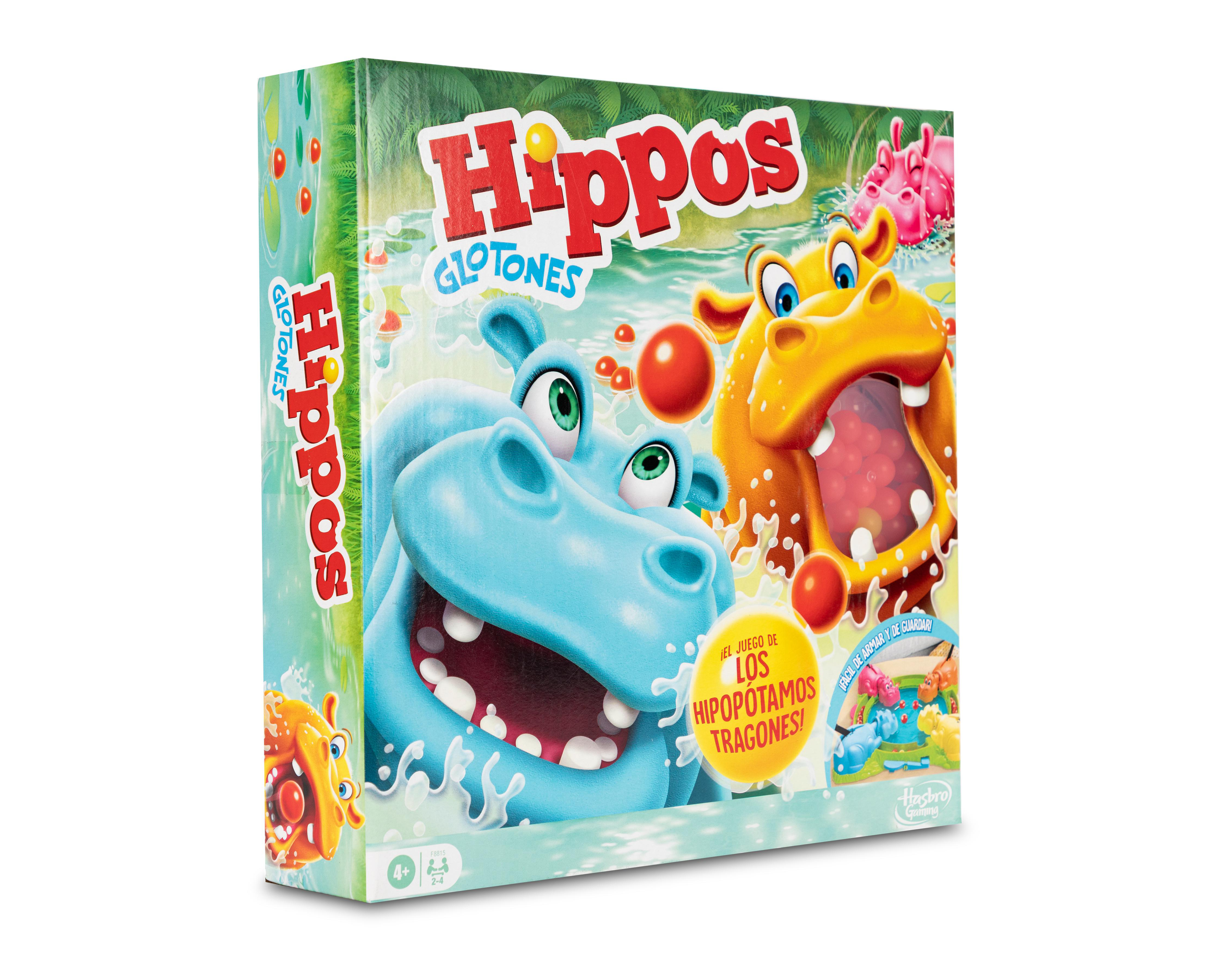 Foto 4 pulgar | Juego de Mesa Hippos Glotones Hasbro