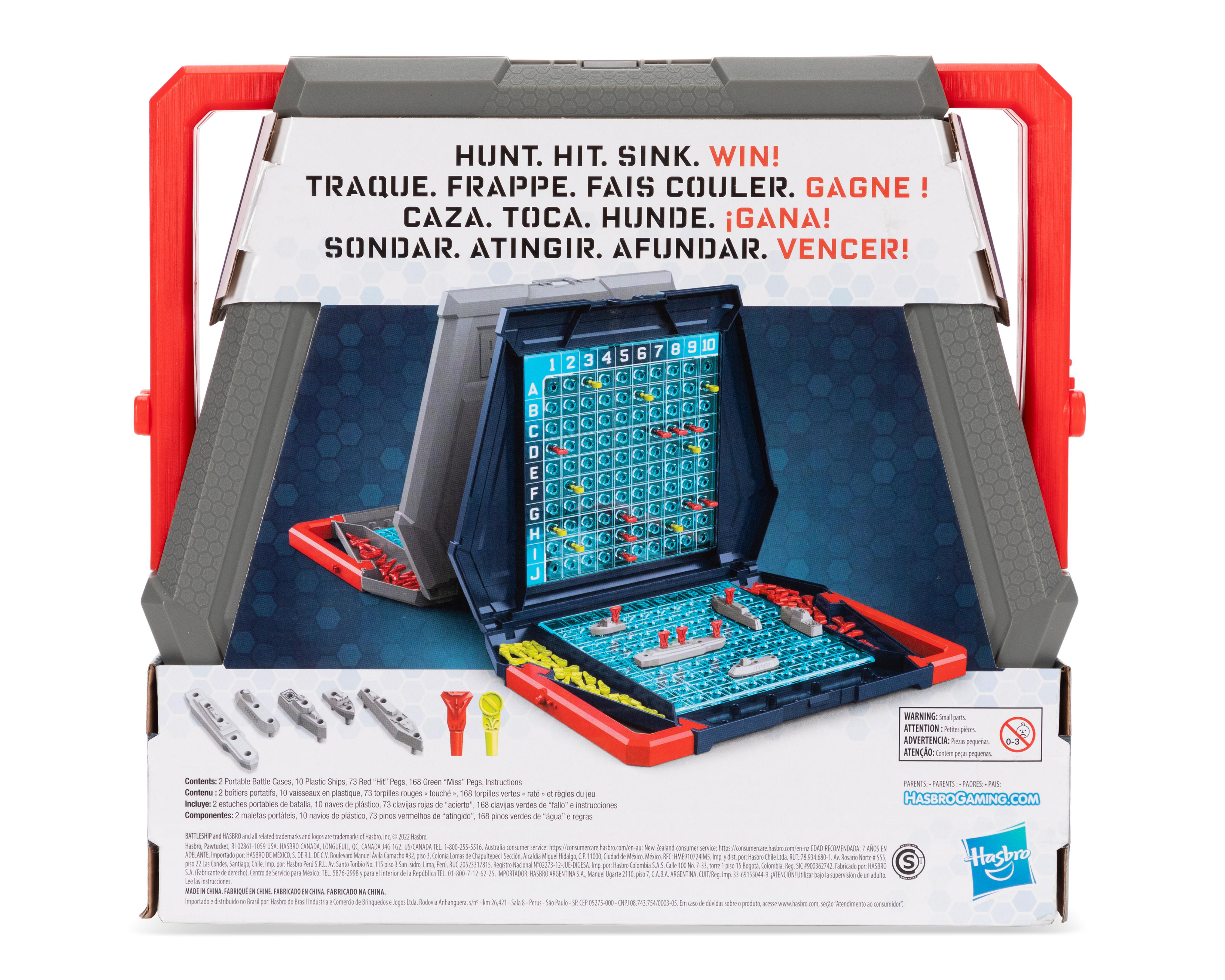 Foto 3 pulgar | Juego de Mesa Battleship Hasbro