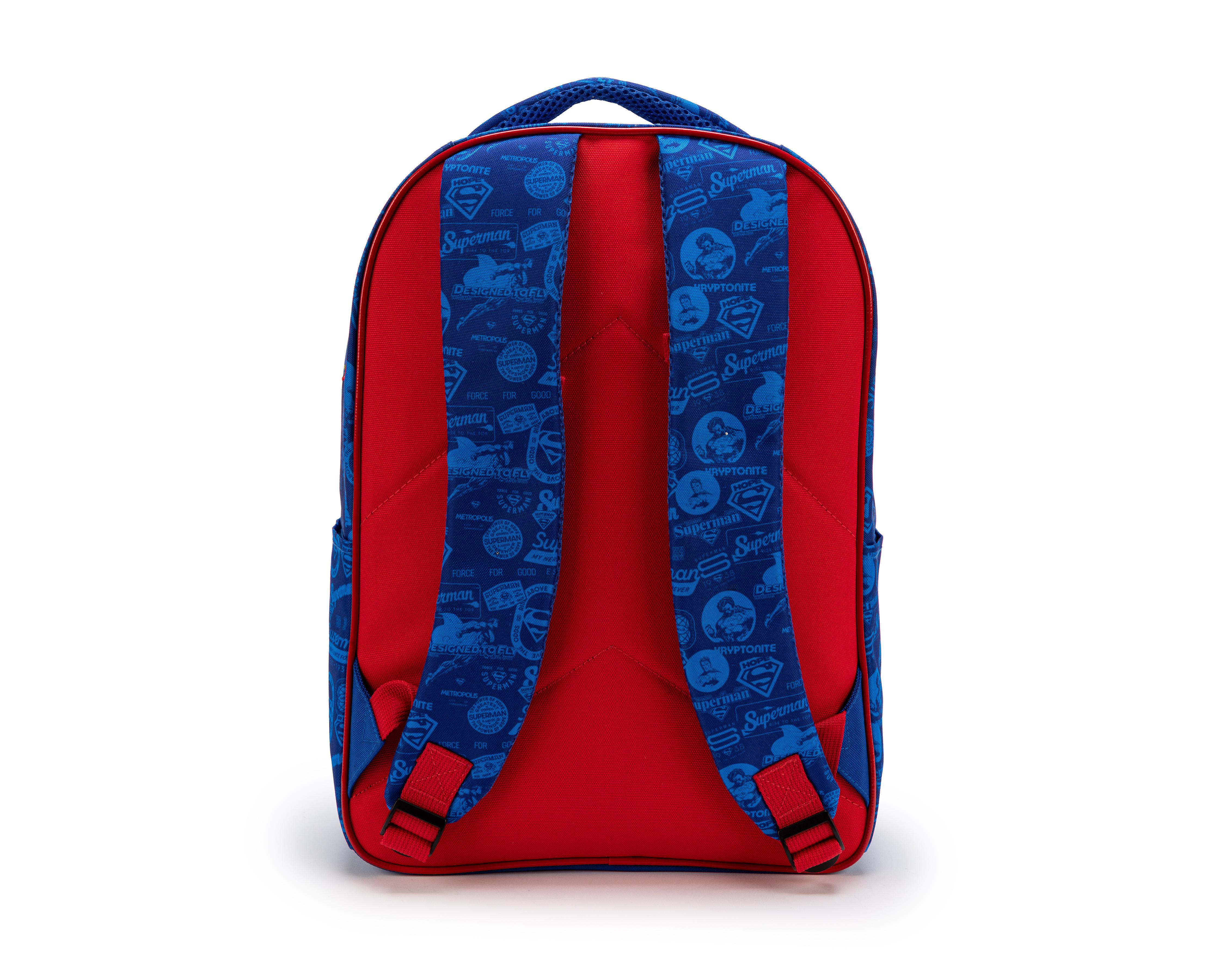 Foto 5 pulgar | Mochila Escolar Superman Azul