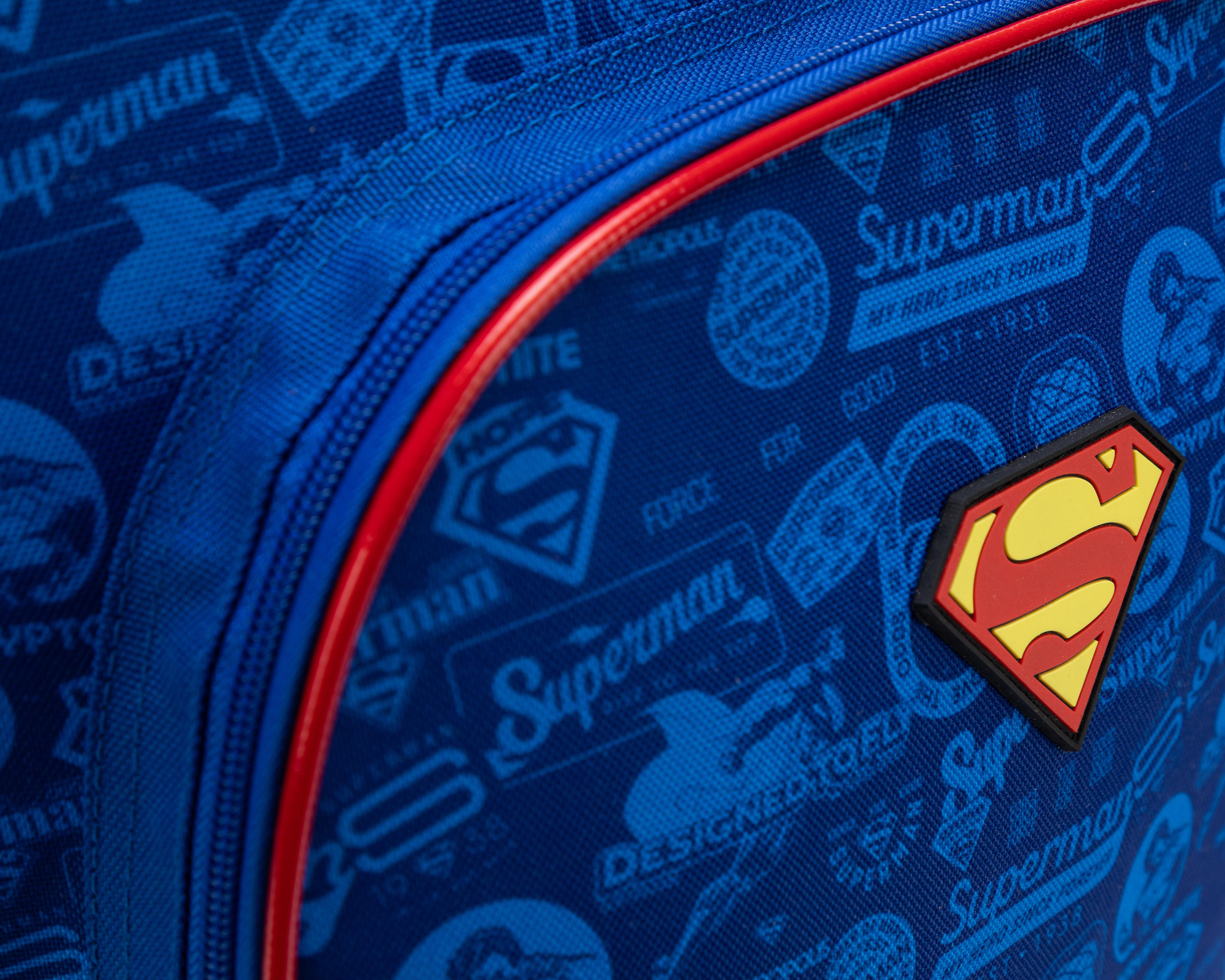 Foto 6 pulgar | Mochila Escolar Superman Azul
