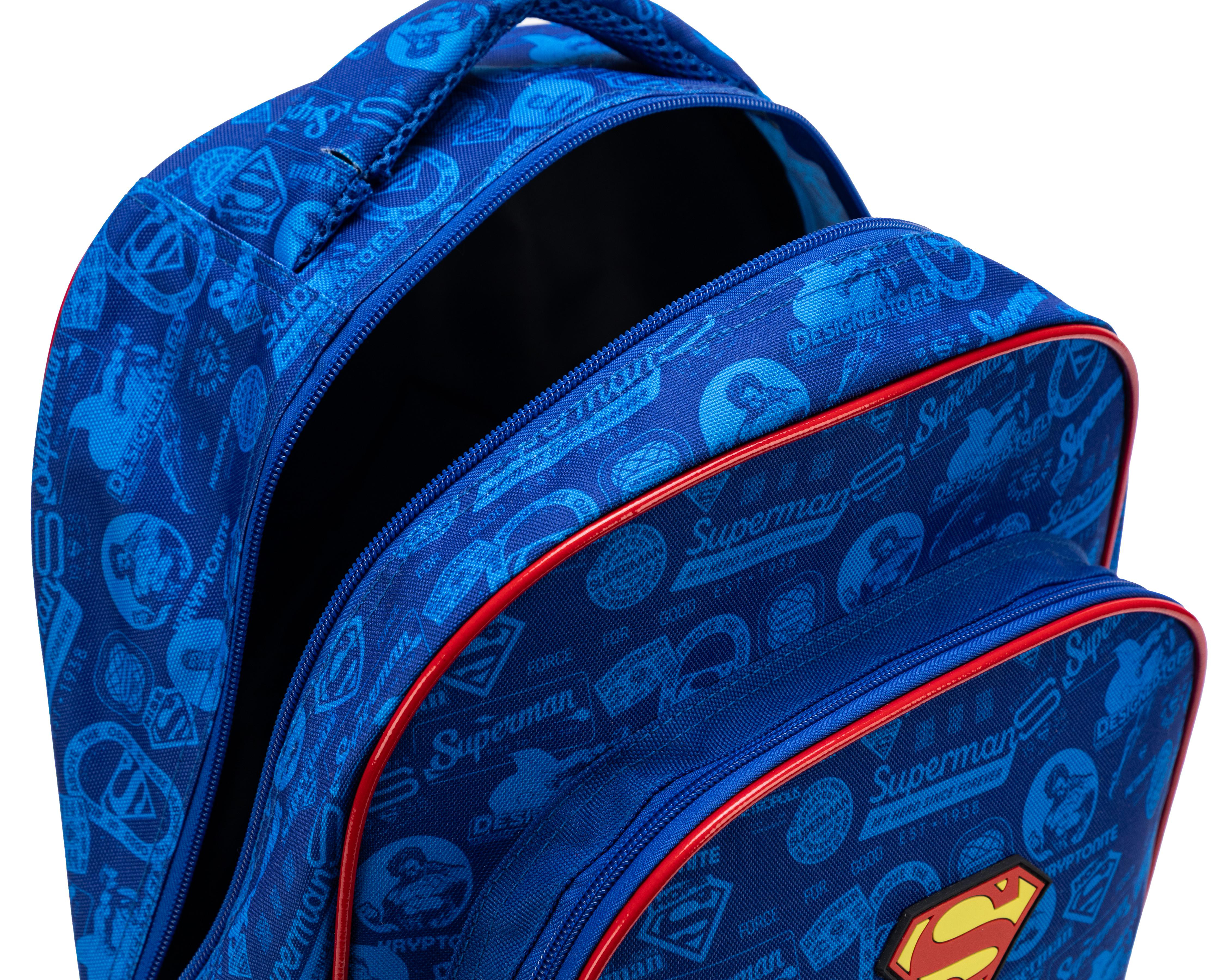 Foto 6 | Mochila Escolar Superman Azul