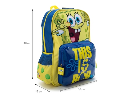 Foto 7 | Mochila Escolar Bob Esponja Estampada