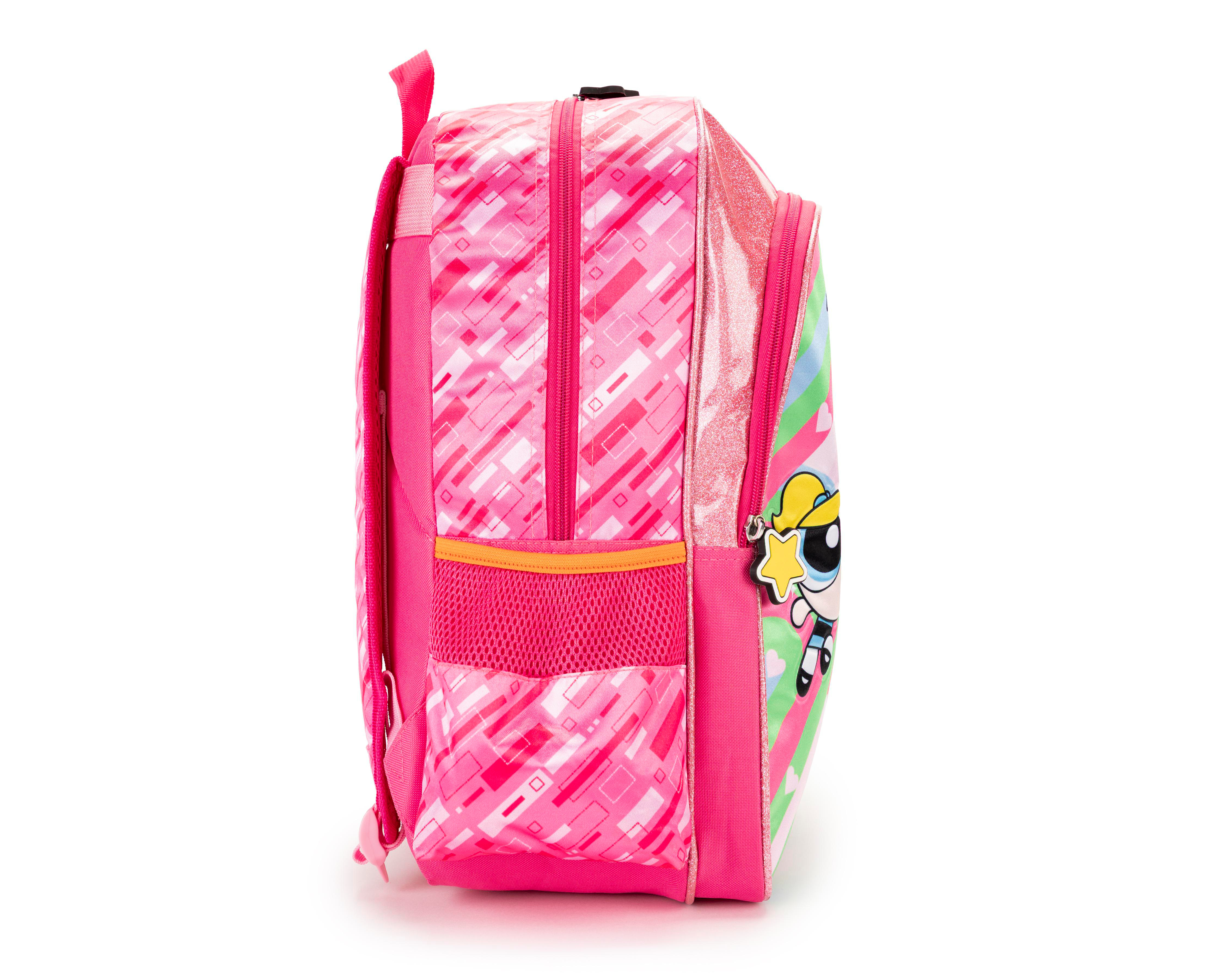 Foto 4 pulgar | Mochila Las Chicas Superpoderosas Rosa