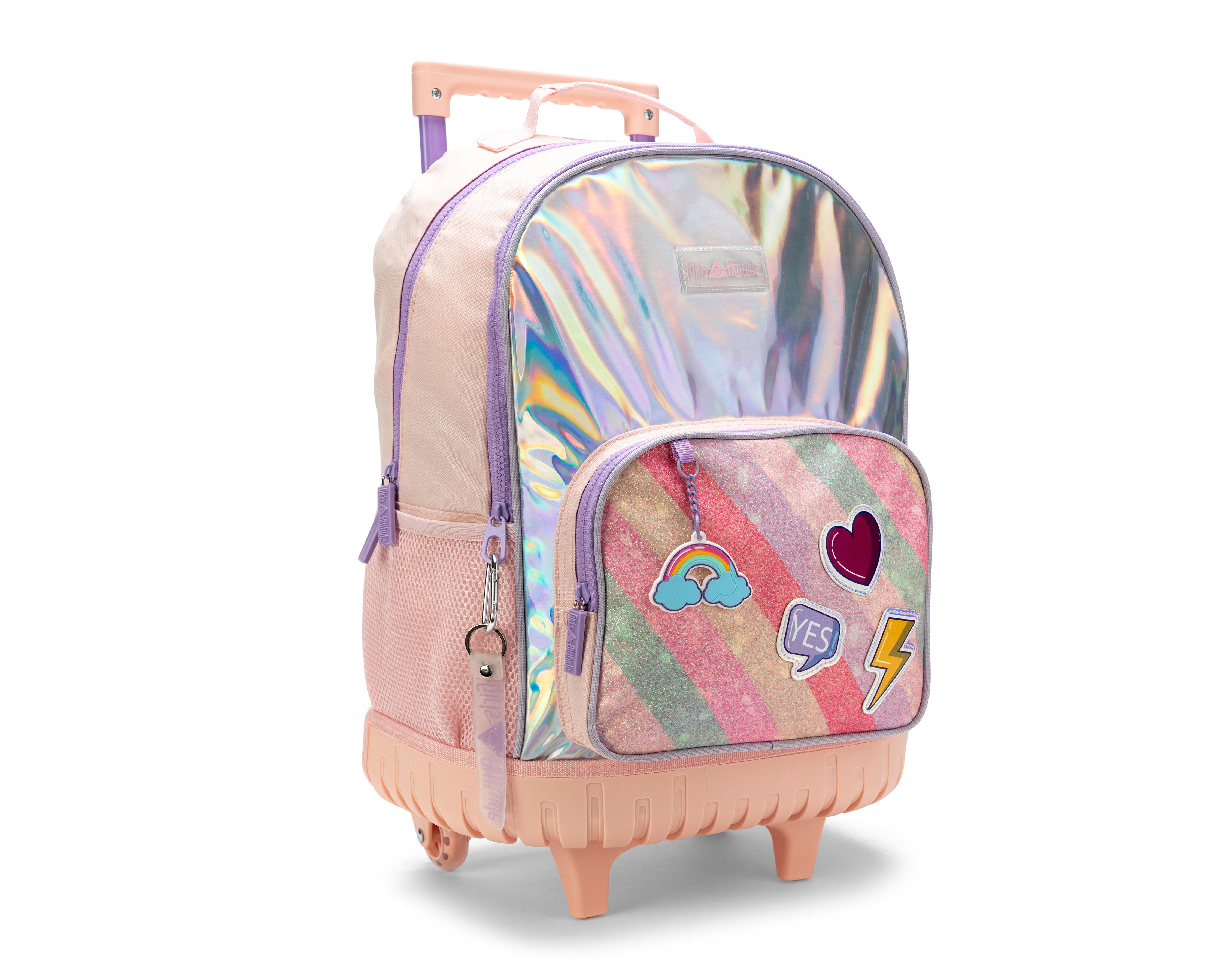 Foto 1 | Mochila Girls Attitude con Llantas