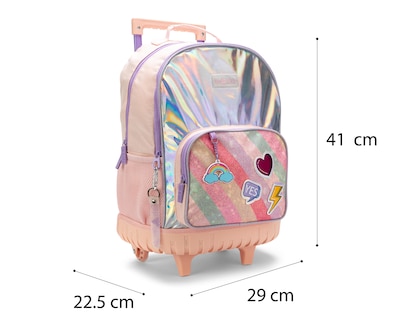 Foto 6 | Mochila Girls Attitude con Llantas