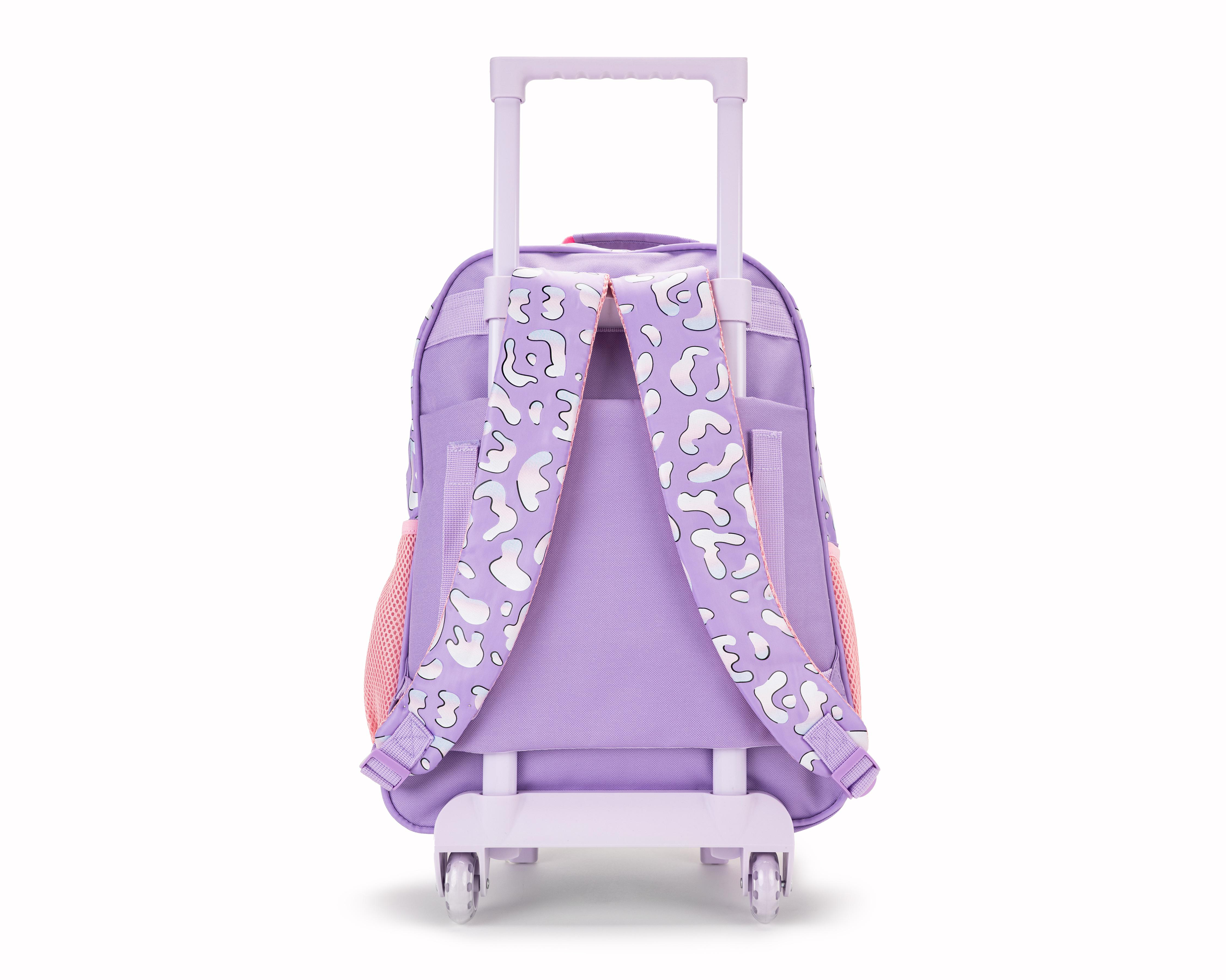 Foto 4 pulgar | Mochila con Ruedas Girls Attitude Lila