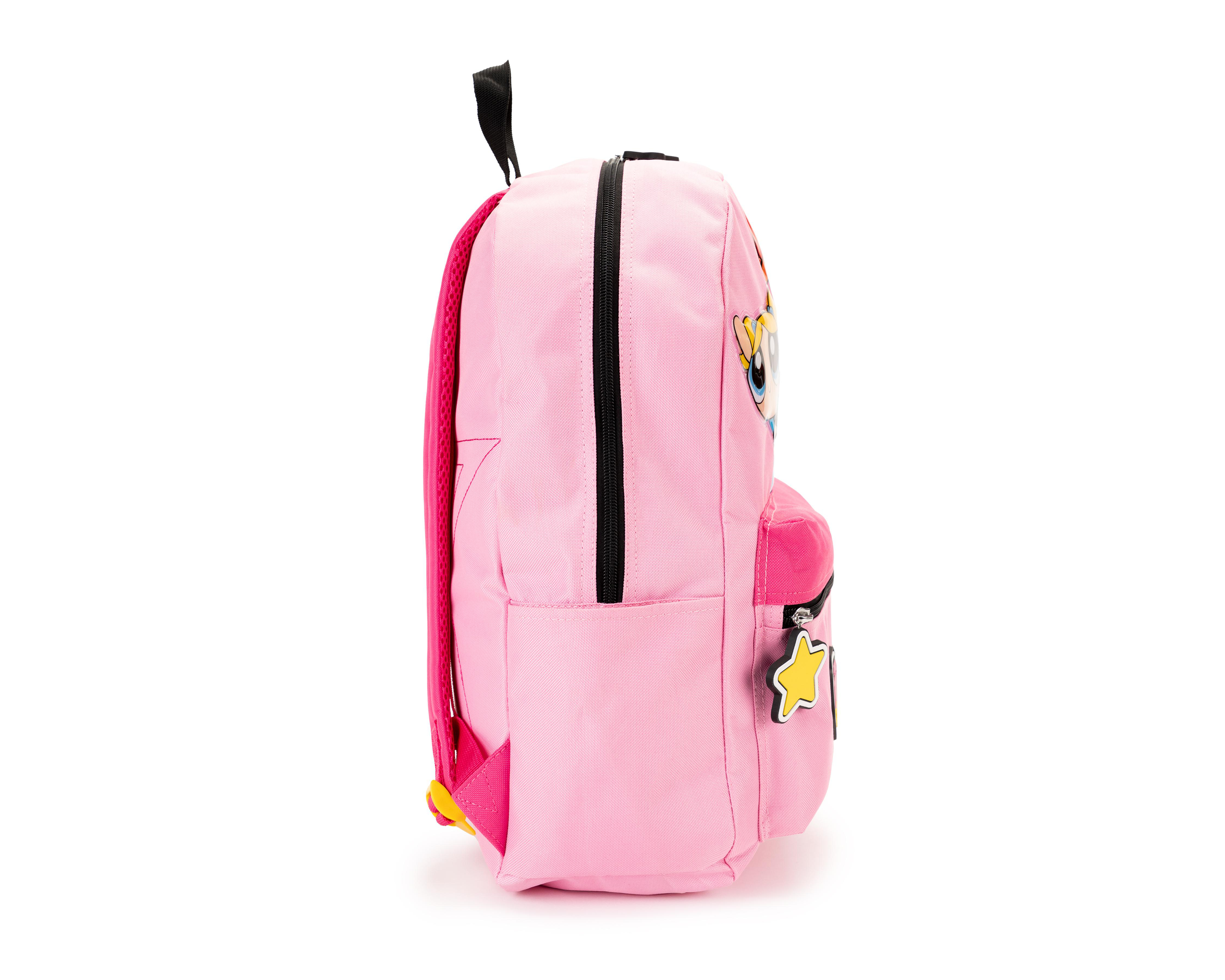 Foto 4 pulgar | Mochila Las Chicas Superpoderosas Rosa