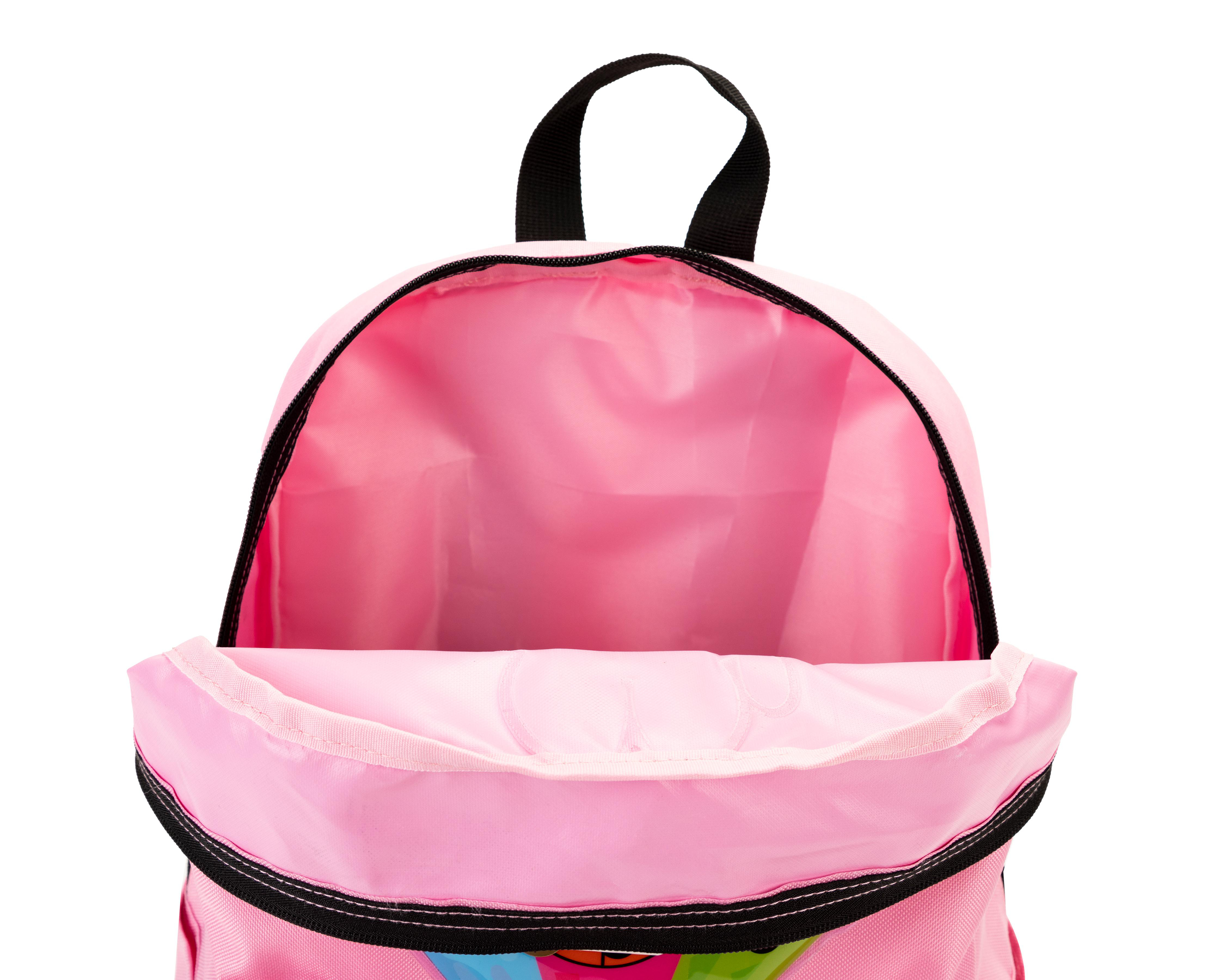 Foto 7 pulgar | Mochila Las Chicas Superpoderosas Rosa