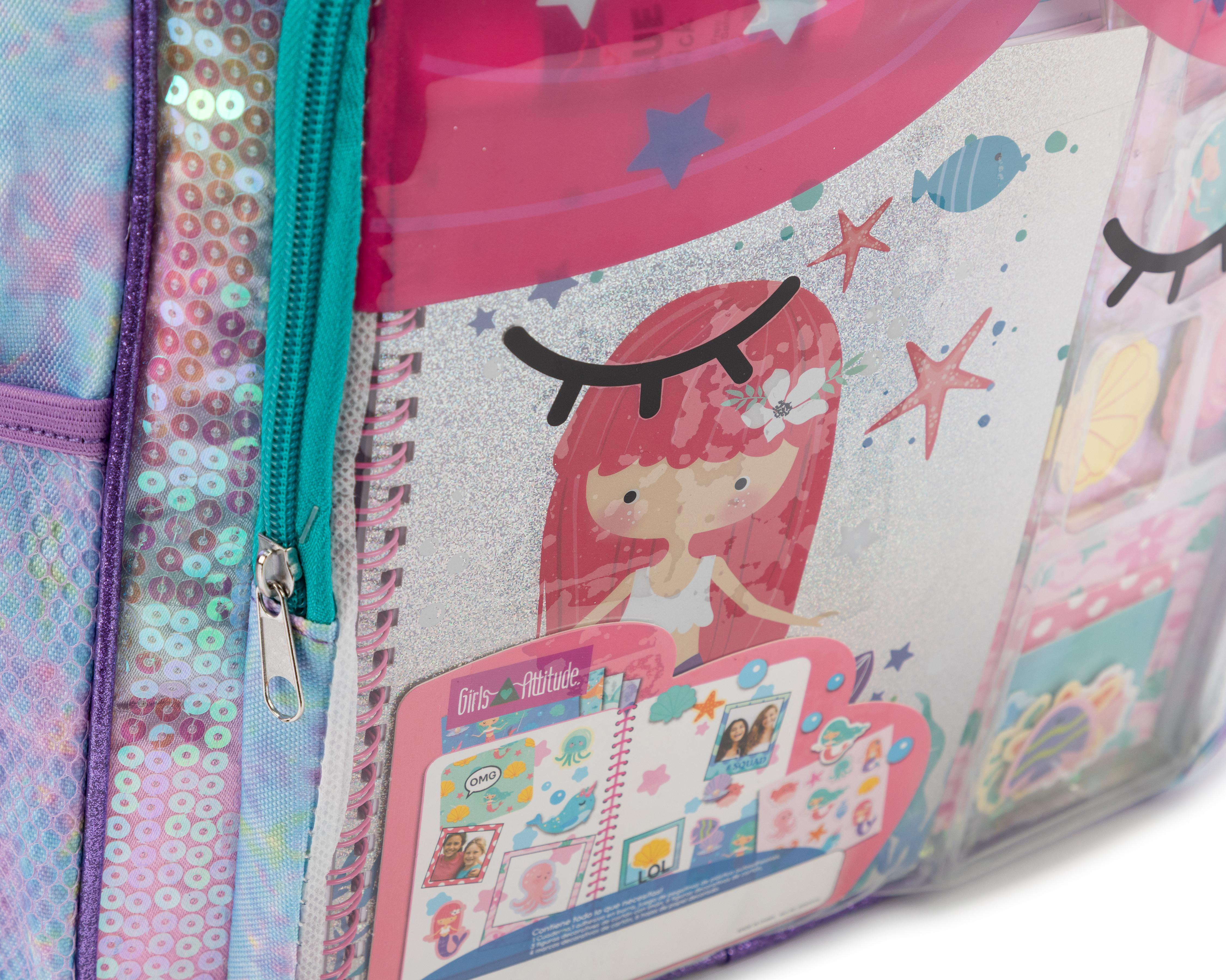 Foto 6 pulgar | Mochila Girls Attitude con Estampado