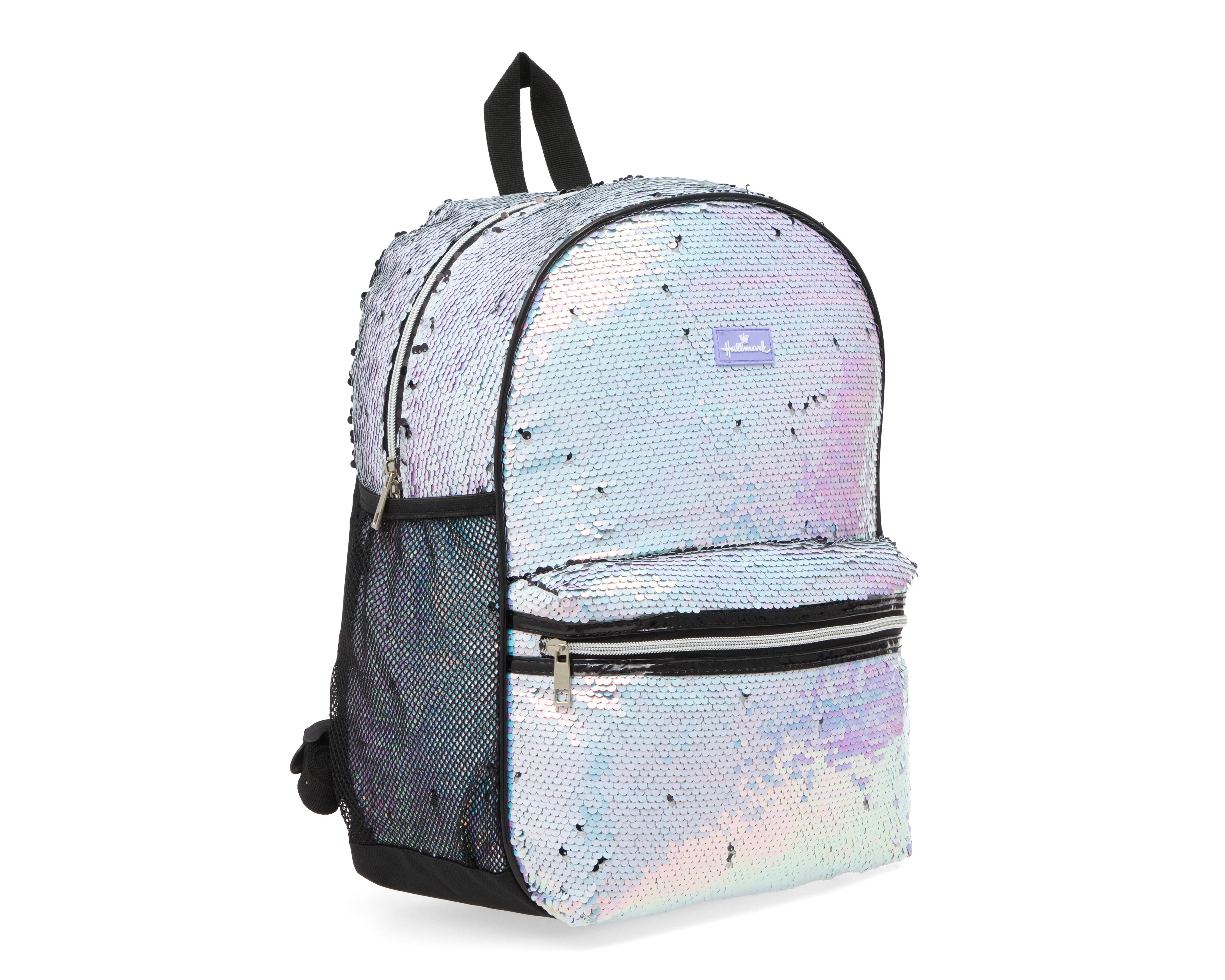 Foto 3 pulgar | Mochila Escolar Hallmark con Lentejuelas