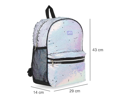 Foto 7 | Mochila Escolar Hallmark con Lentejuelas