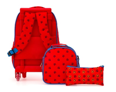 Foto 2 | Mochila con Ruedas Paw Patrol con Lonchera y Lapicera