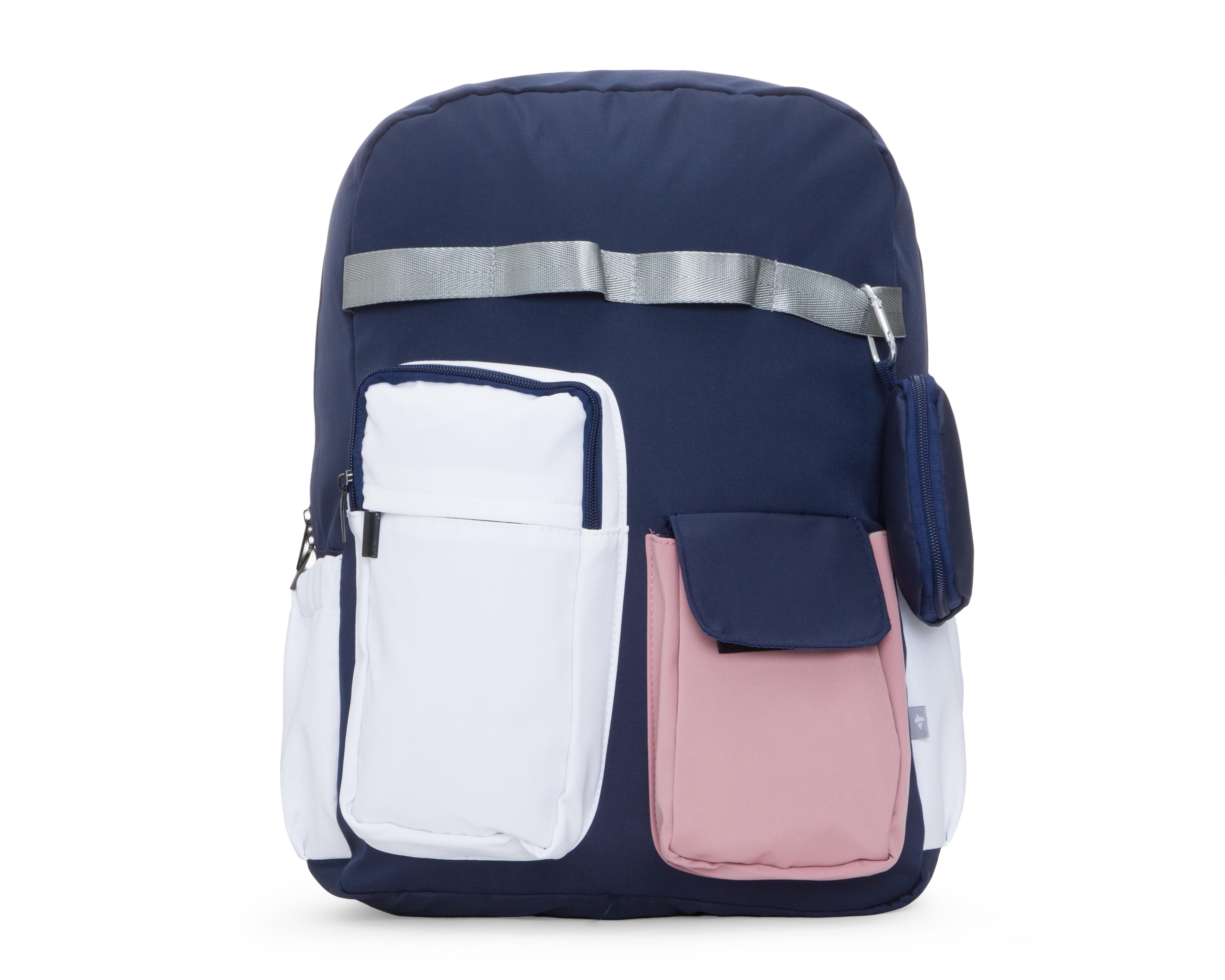 Mochila Escolar 18 Forever con Bolsas Exteriores