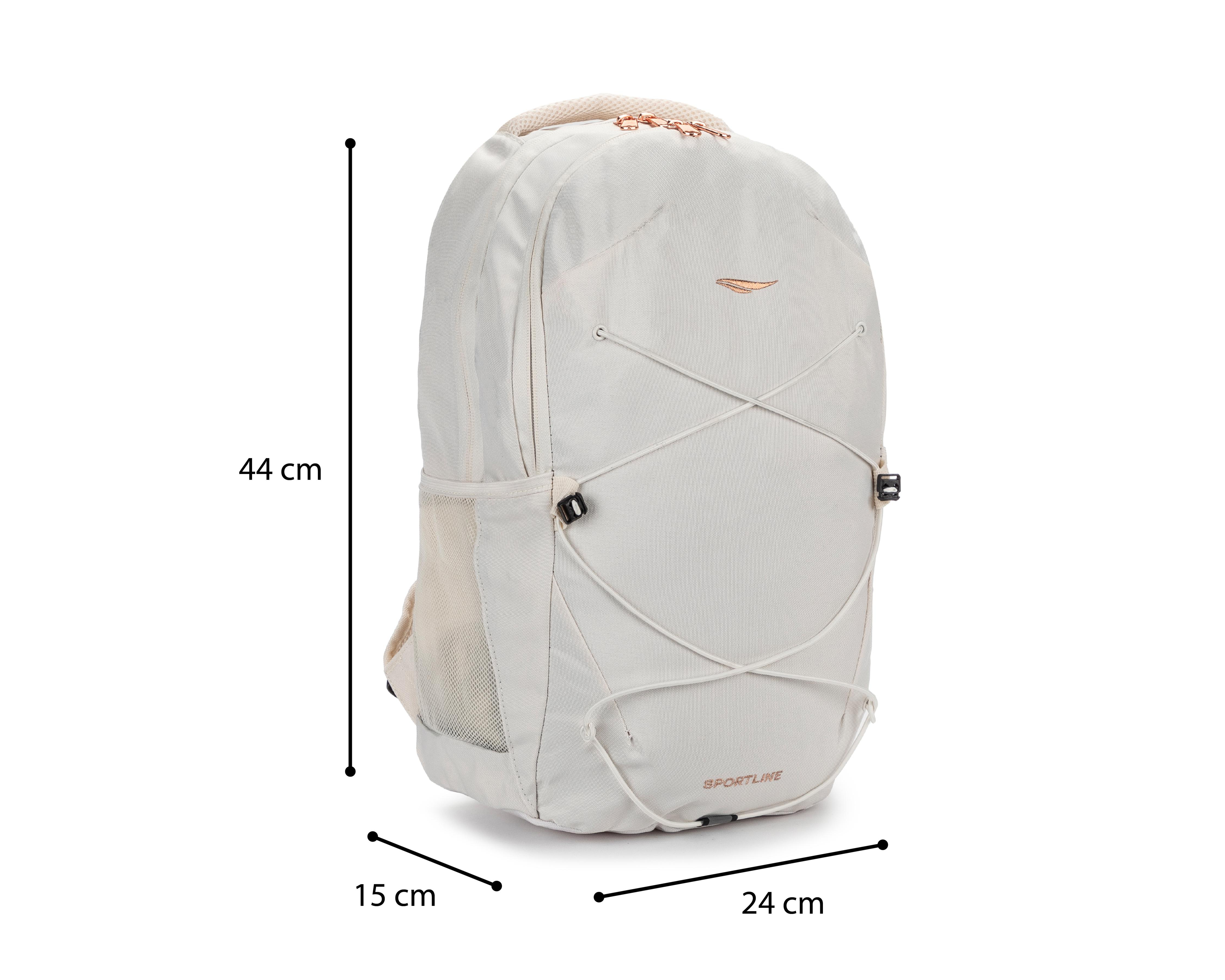 Foto 8 pulgar | Mochila Sportline Beige