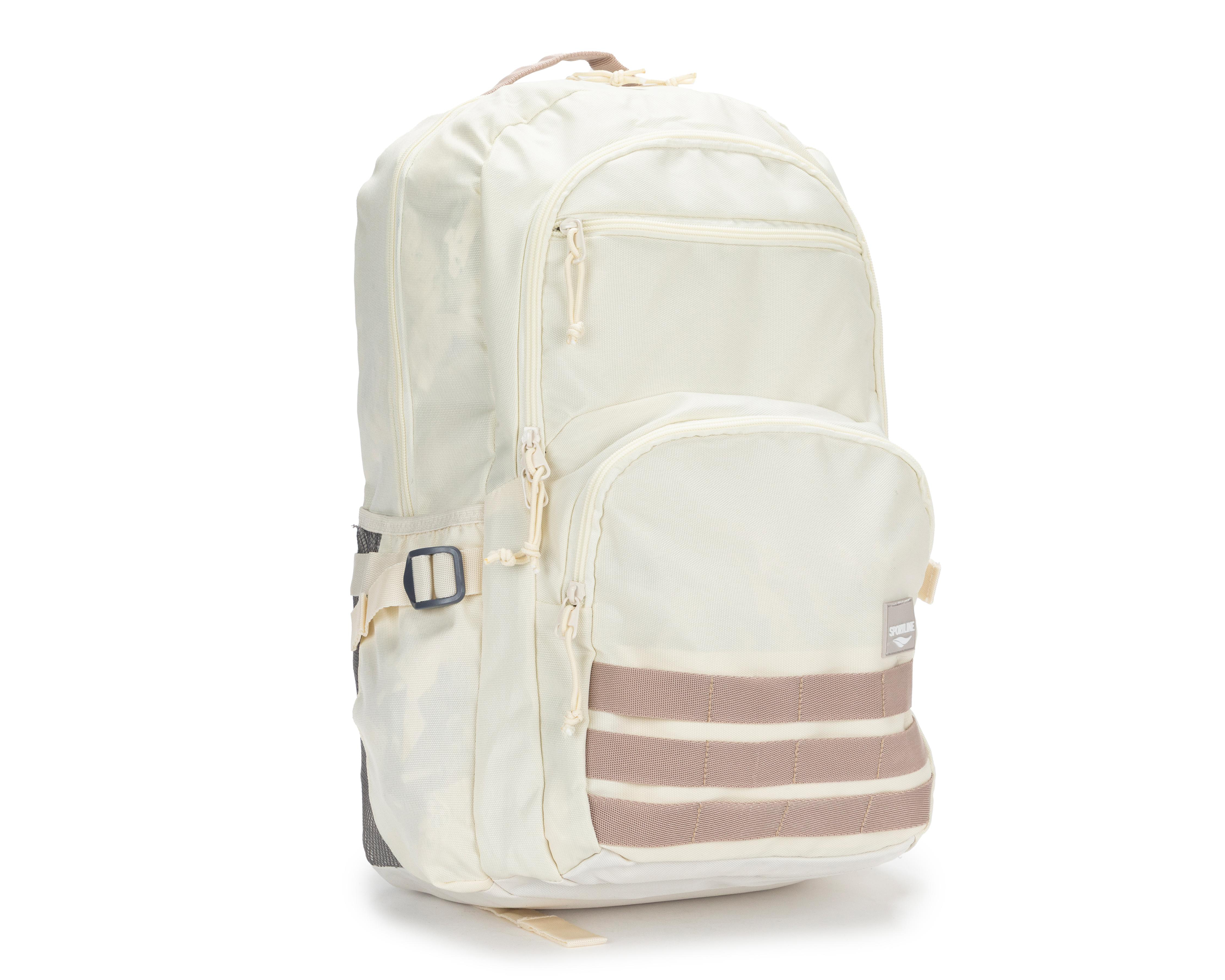 Foto 3 pulgar | Mochila Escolar Sportline Beige