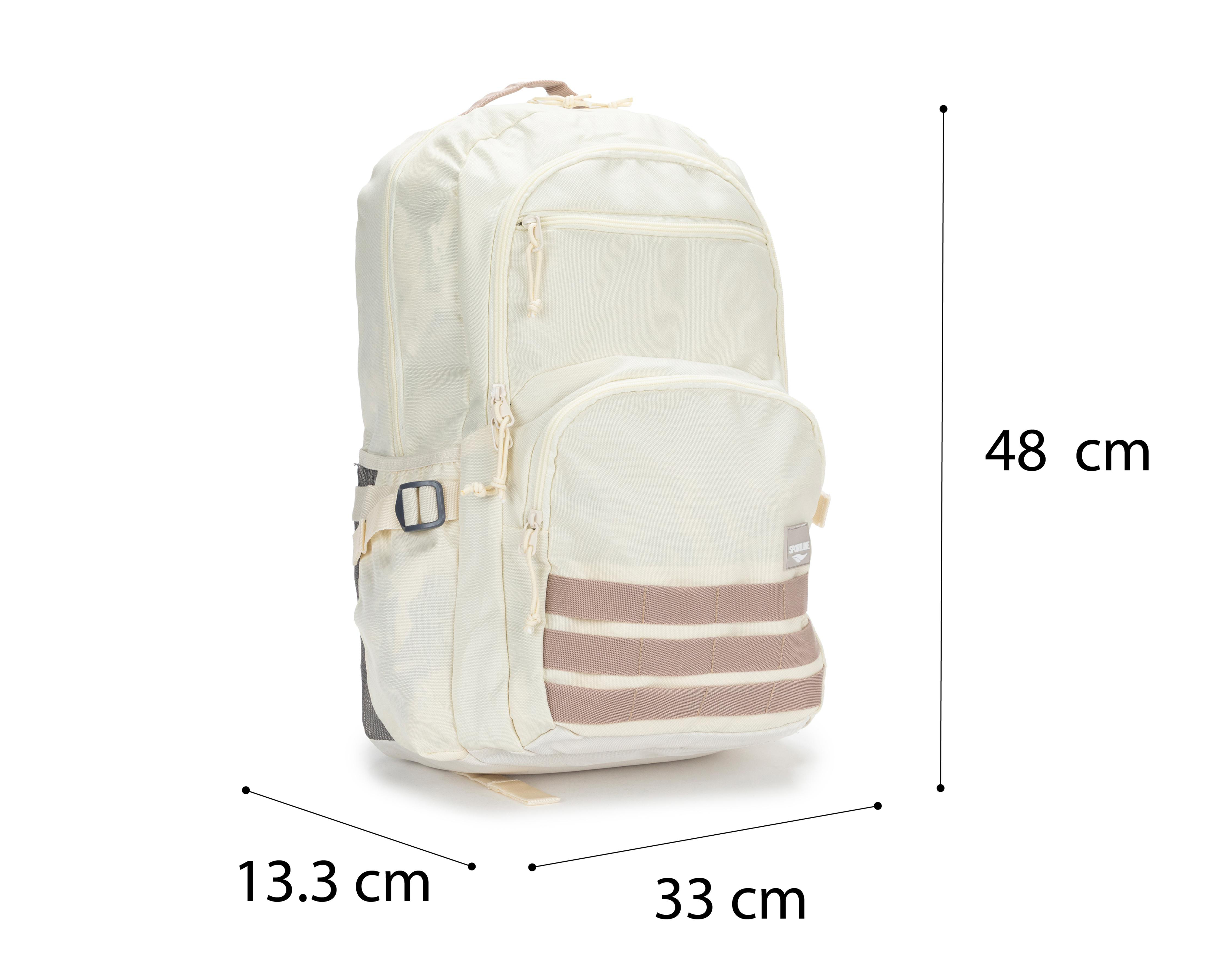 Foto 8 pulgar | Mochila Escolar Sportline Beige