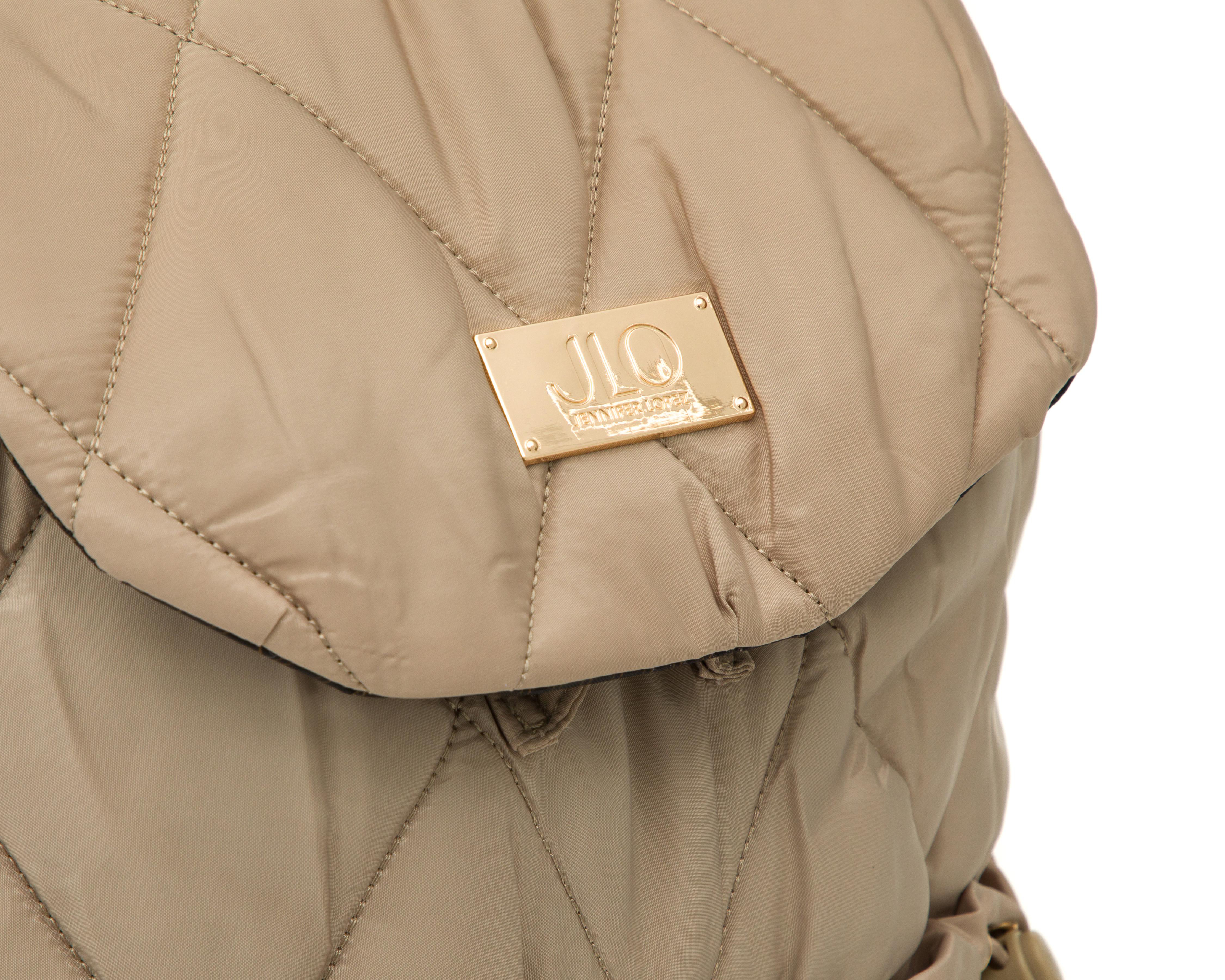 Foto 6 pulgar | Mochila Jennifer Lopez Beige