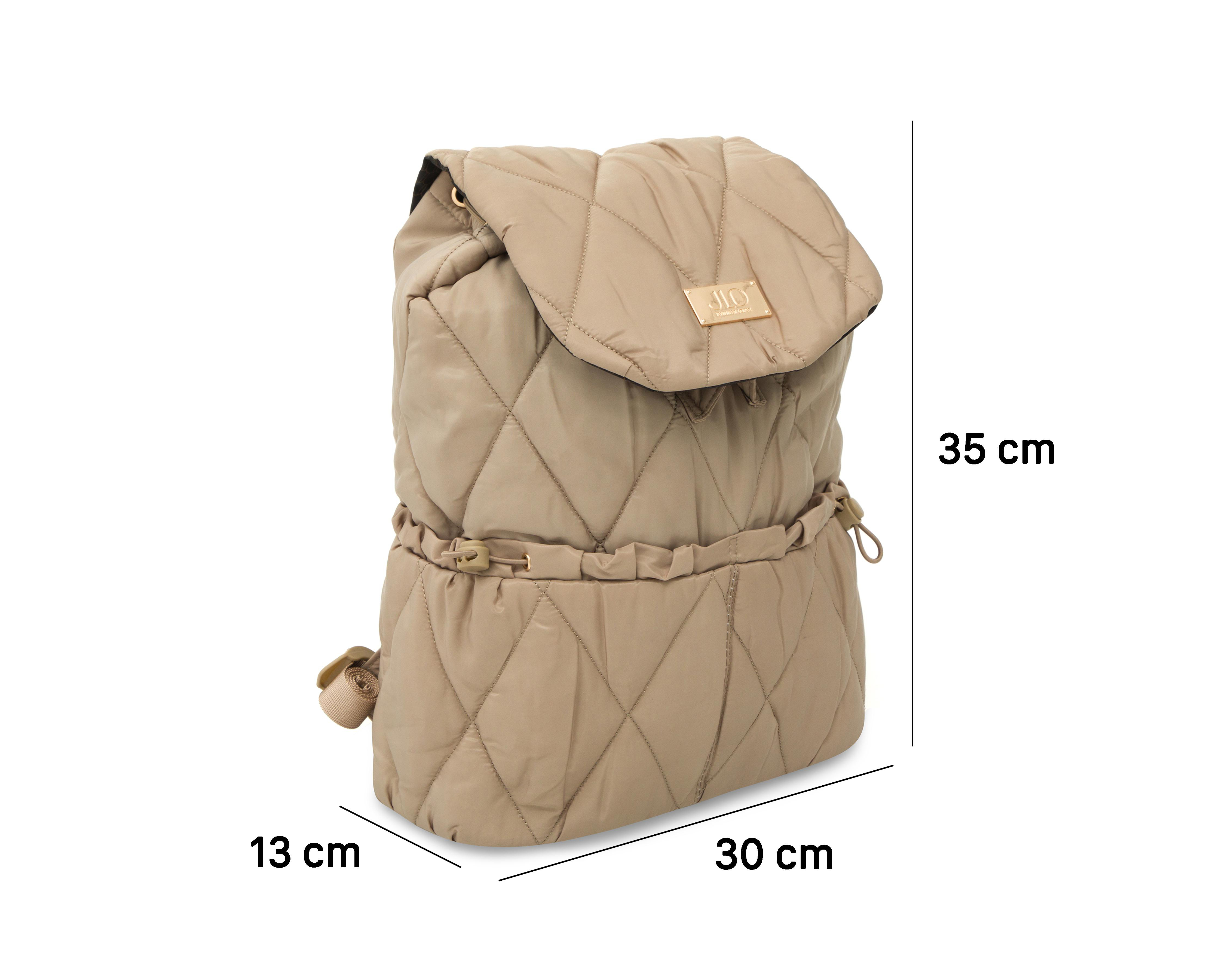 Foto 8 pulgar | Mochila Jennifer Lopez Beige